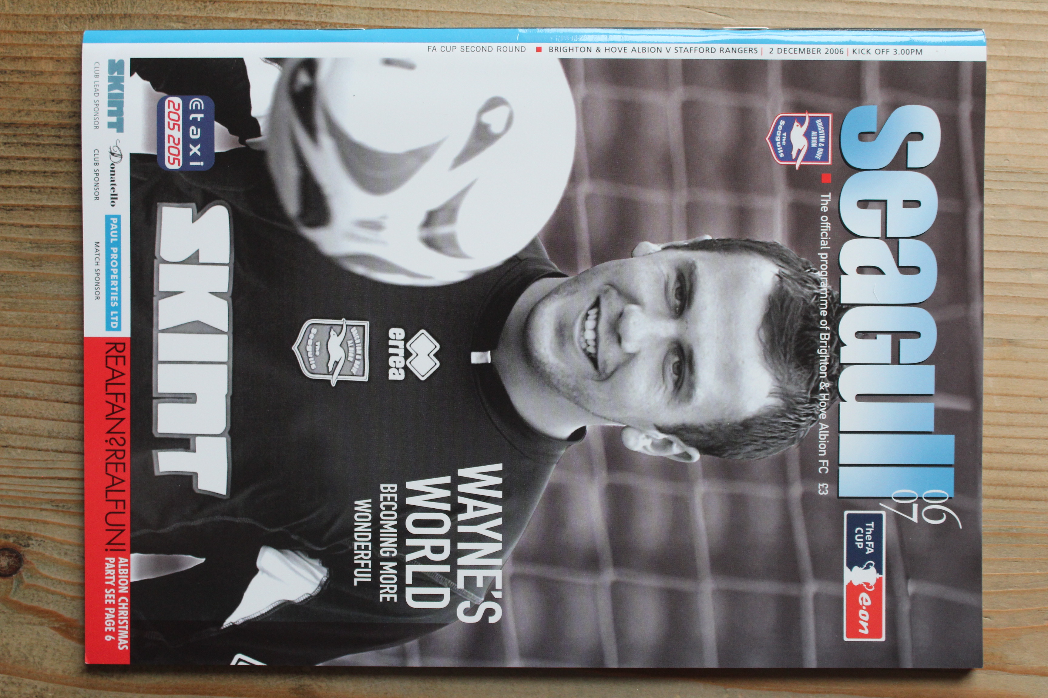 Brighton & Hove Albion FC v Stafford Rangers