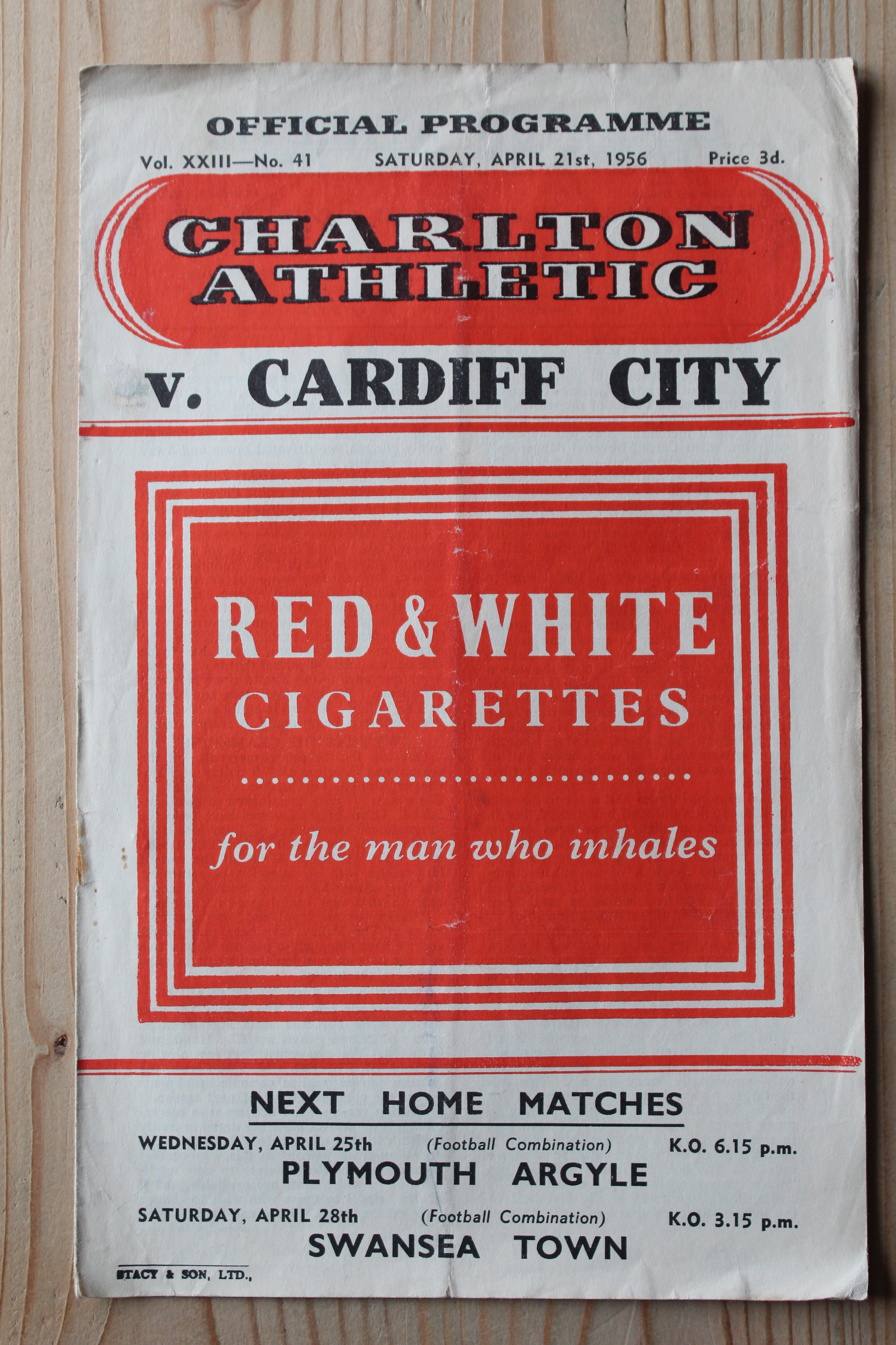 Charlton Athletic FC v Cardiff City FC