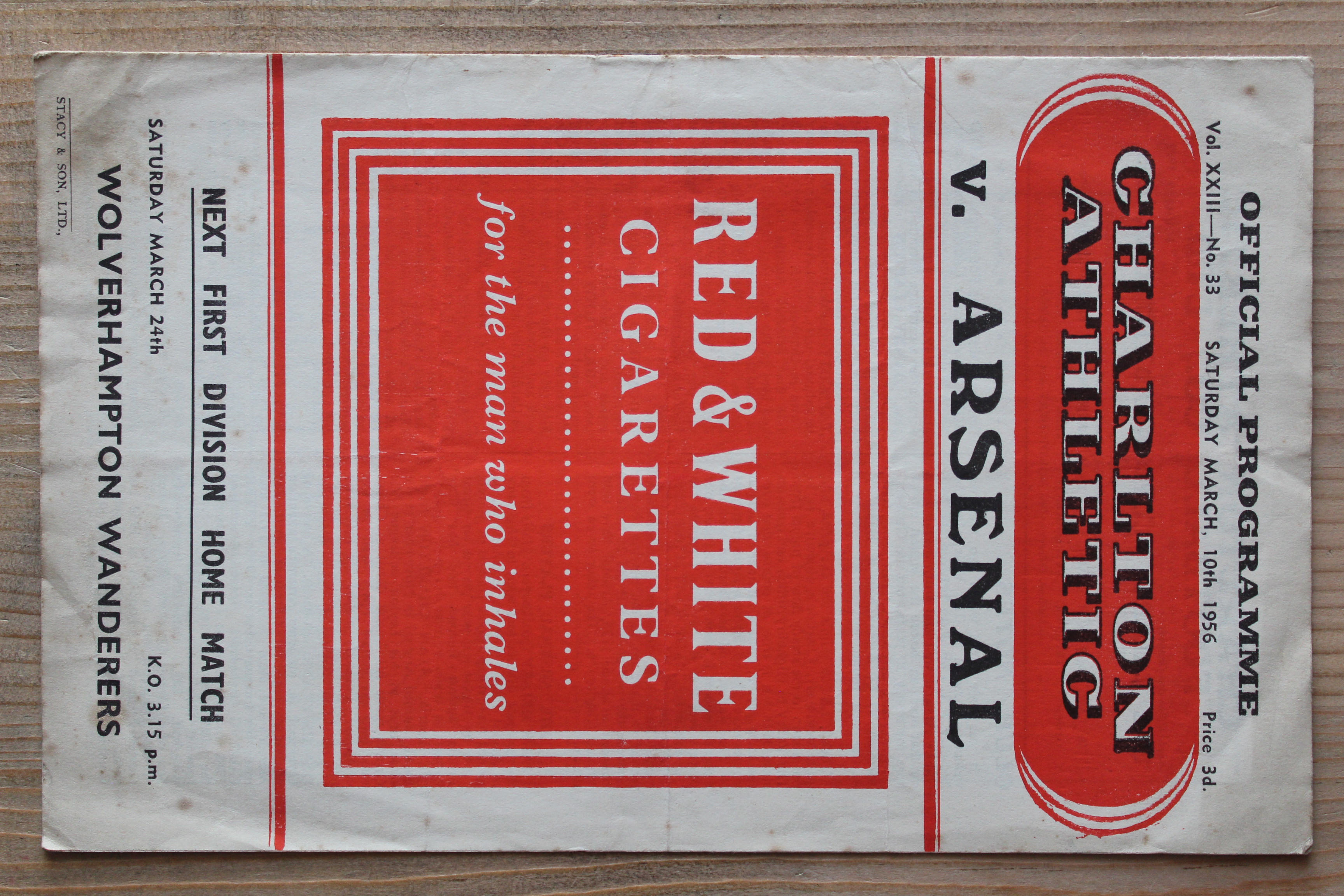 Charlton Athletic FC v Arsenal FC