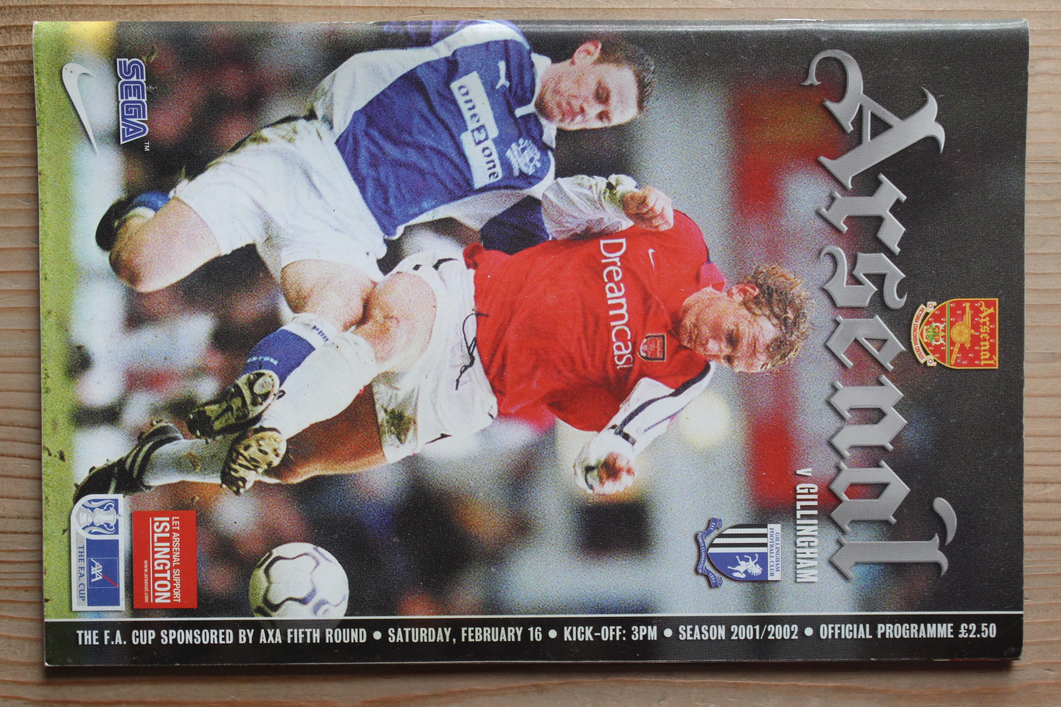 Arsenal FC v Gillingham FC