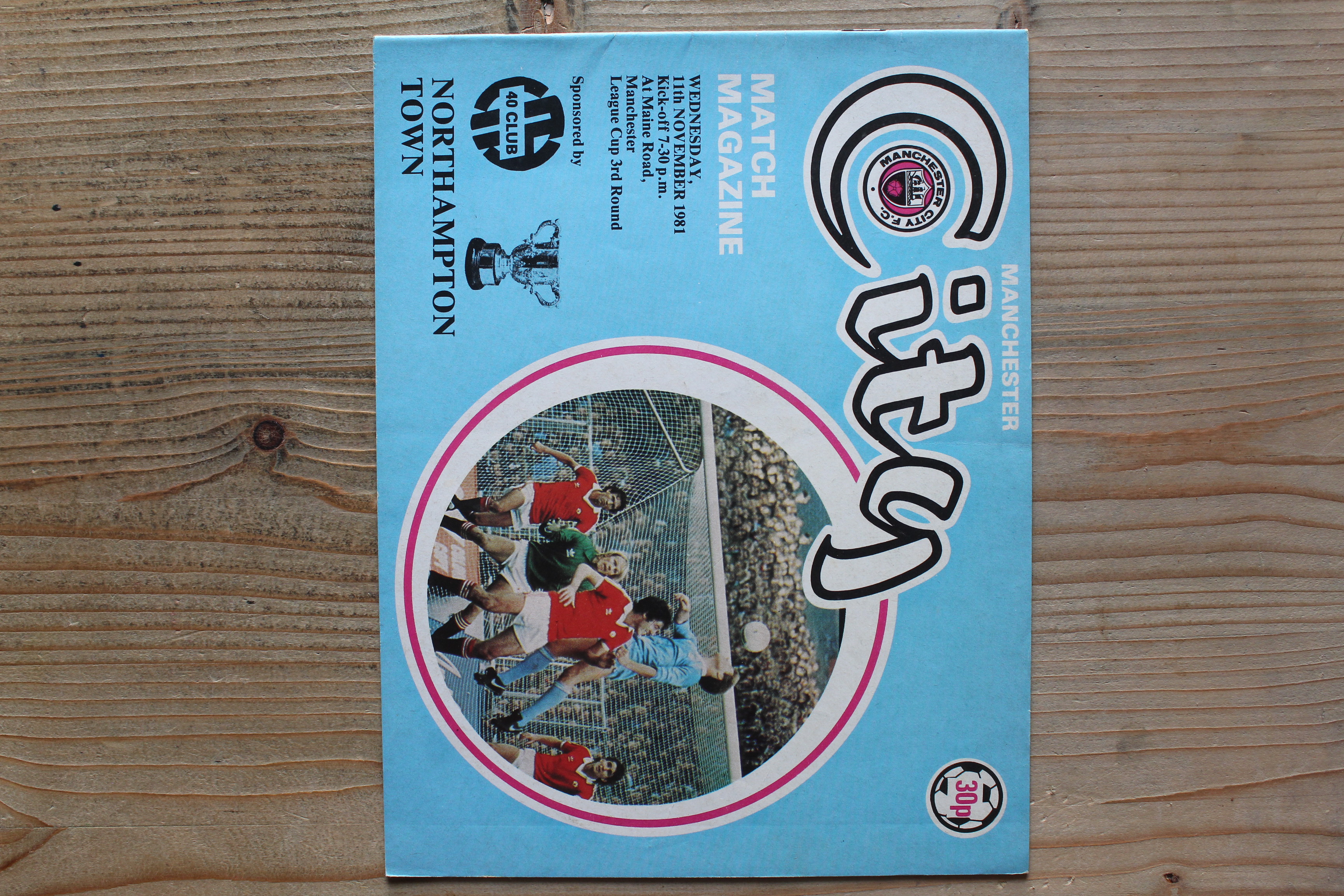 Manchester City FC v Northampton Town FC