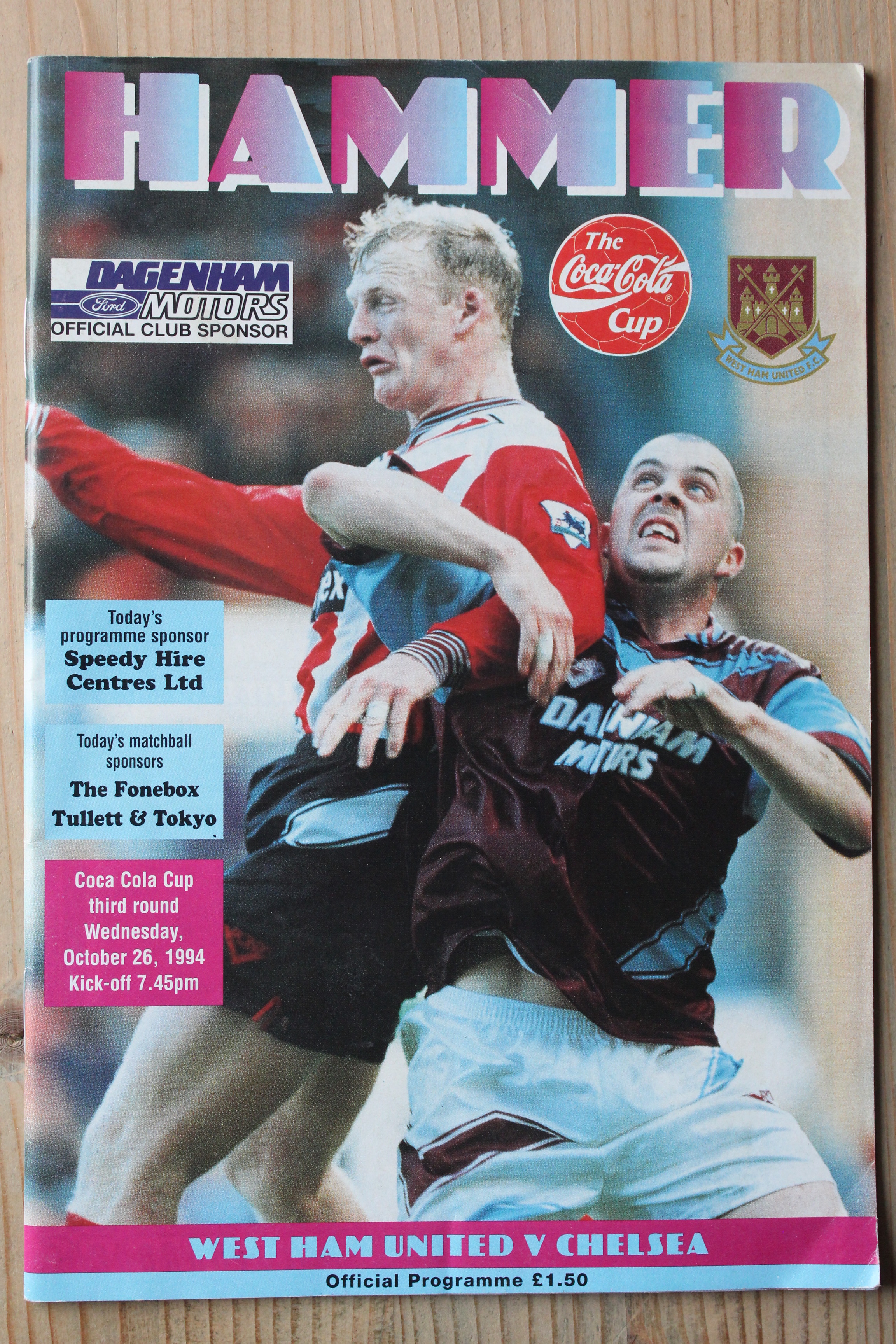 West Ham United FC v Chelsea FC