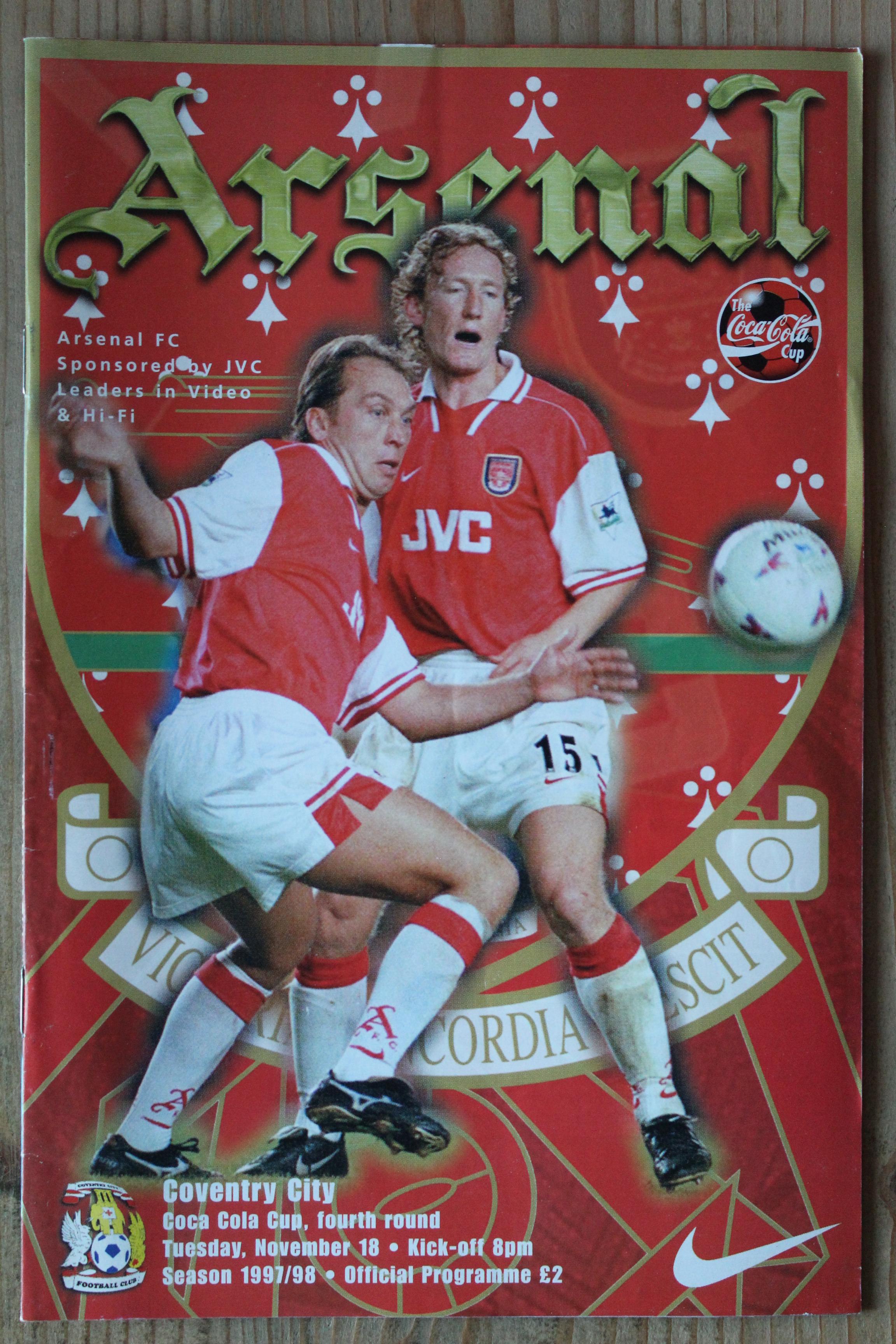 Arsenal FC v Coventry City FC