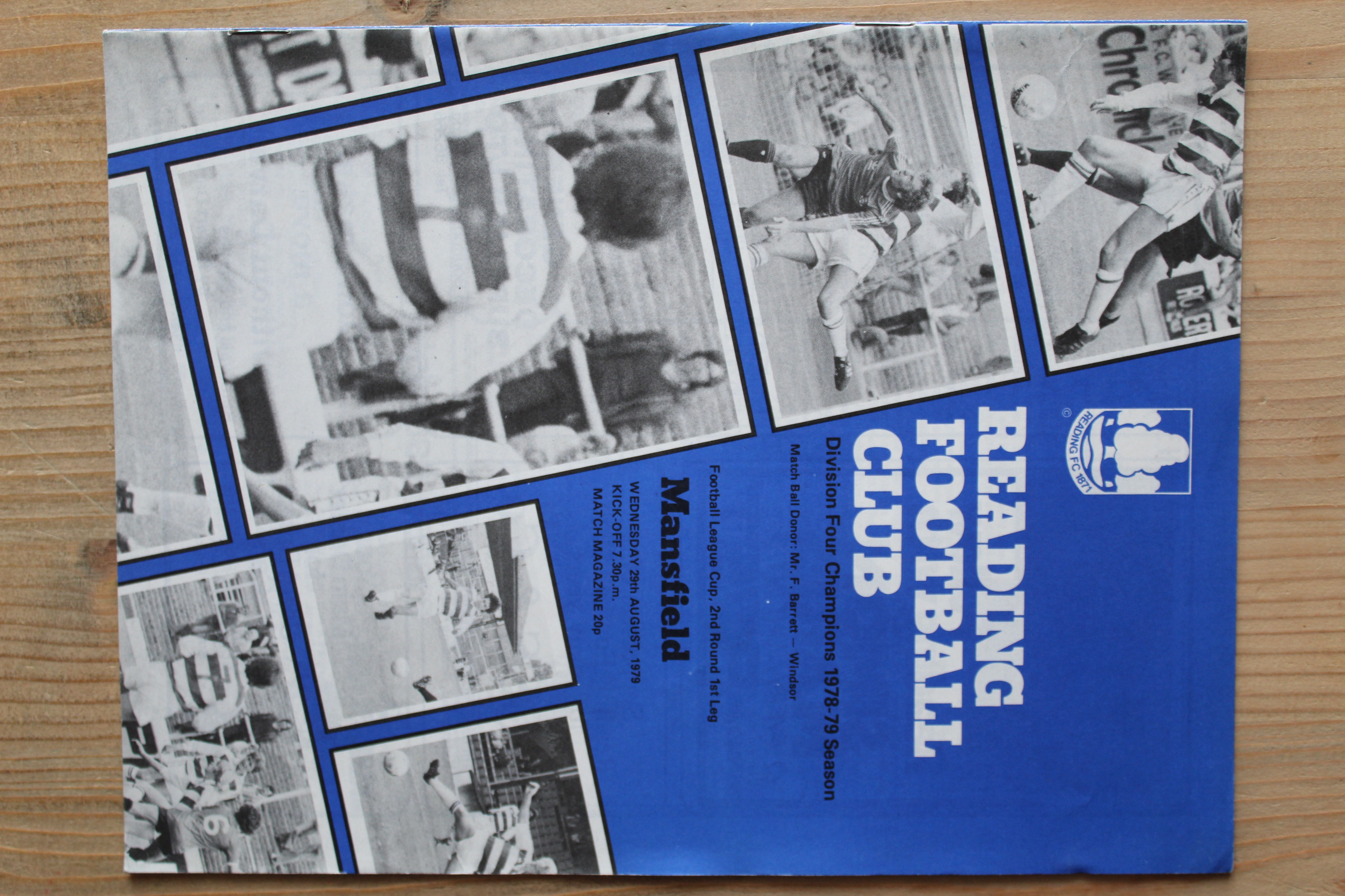 Reading FC v Mansfield Town FC