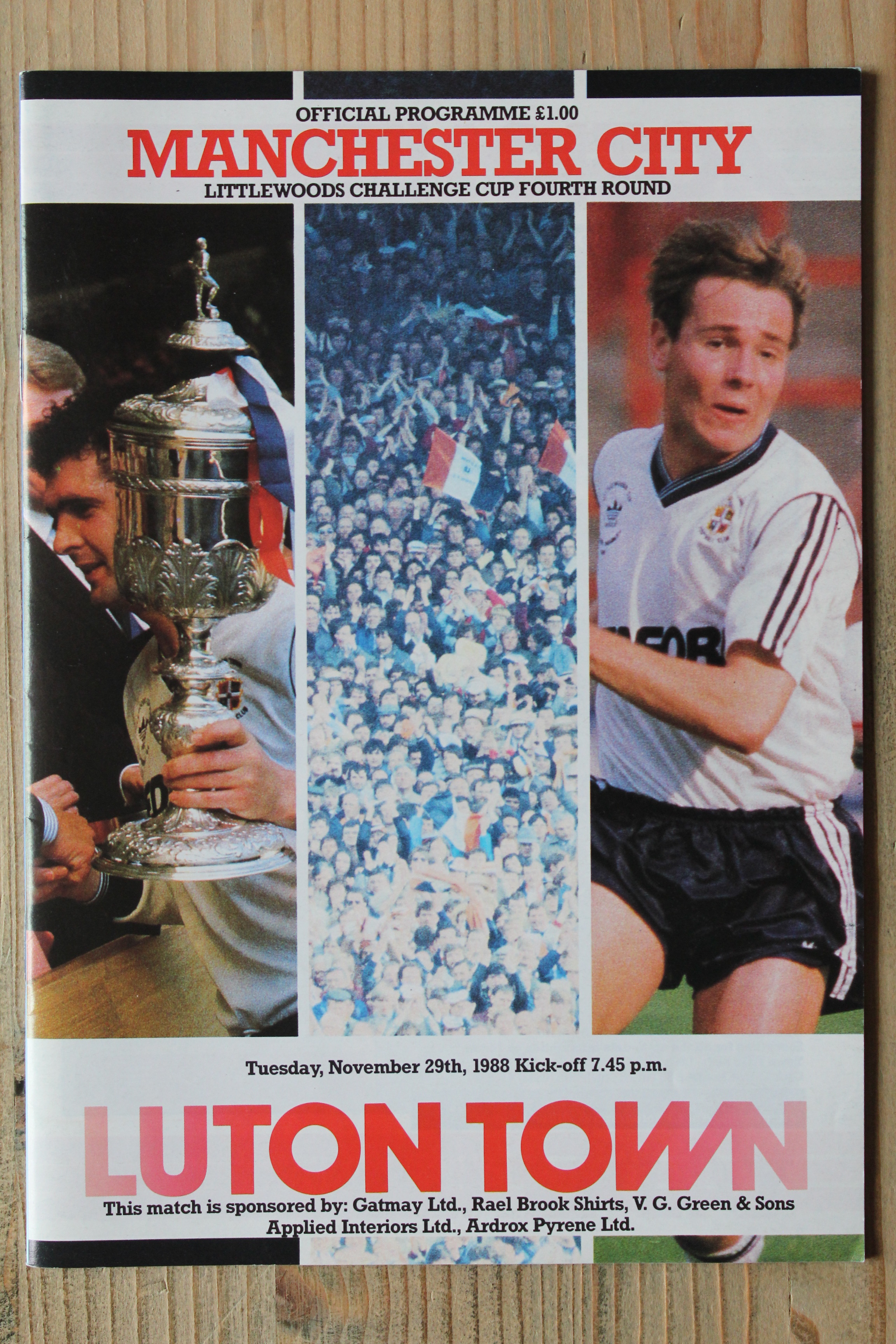 Luton Town FC v Manchester City FC