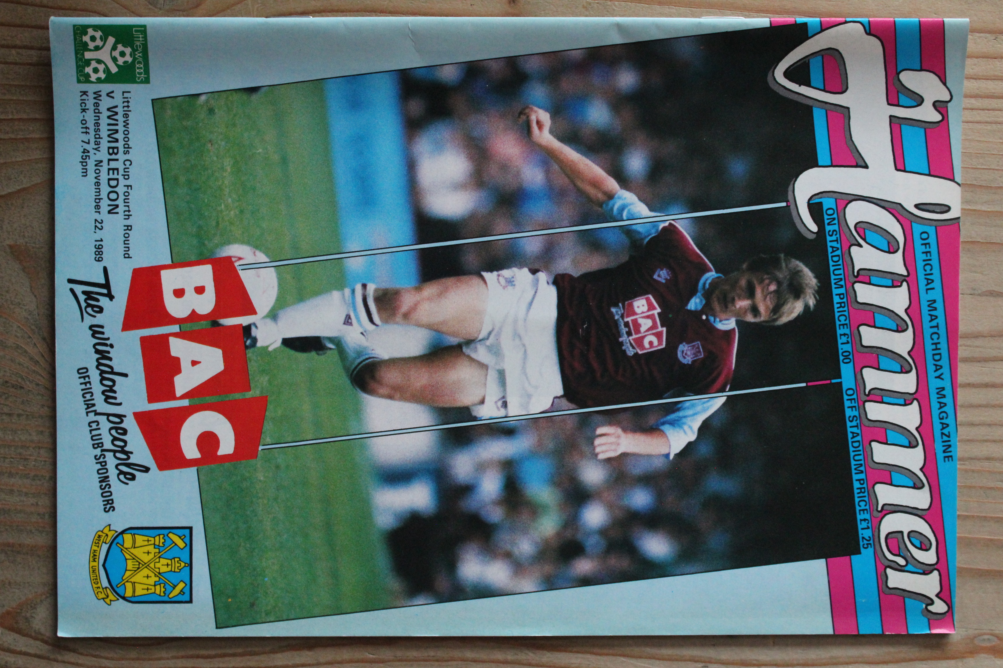 West Ham United FC v Wimbledon