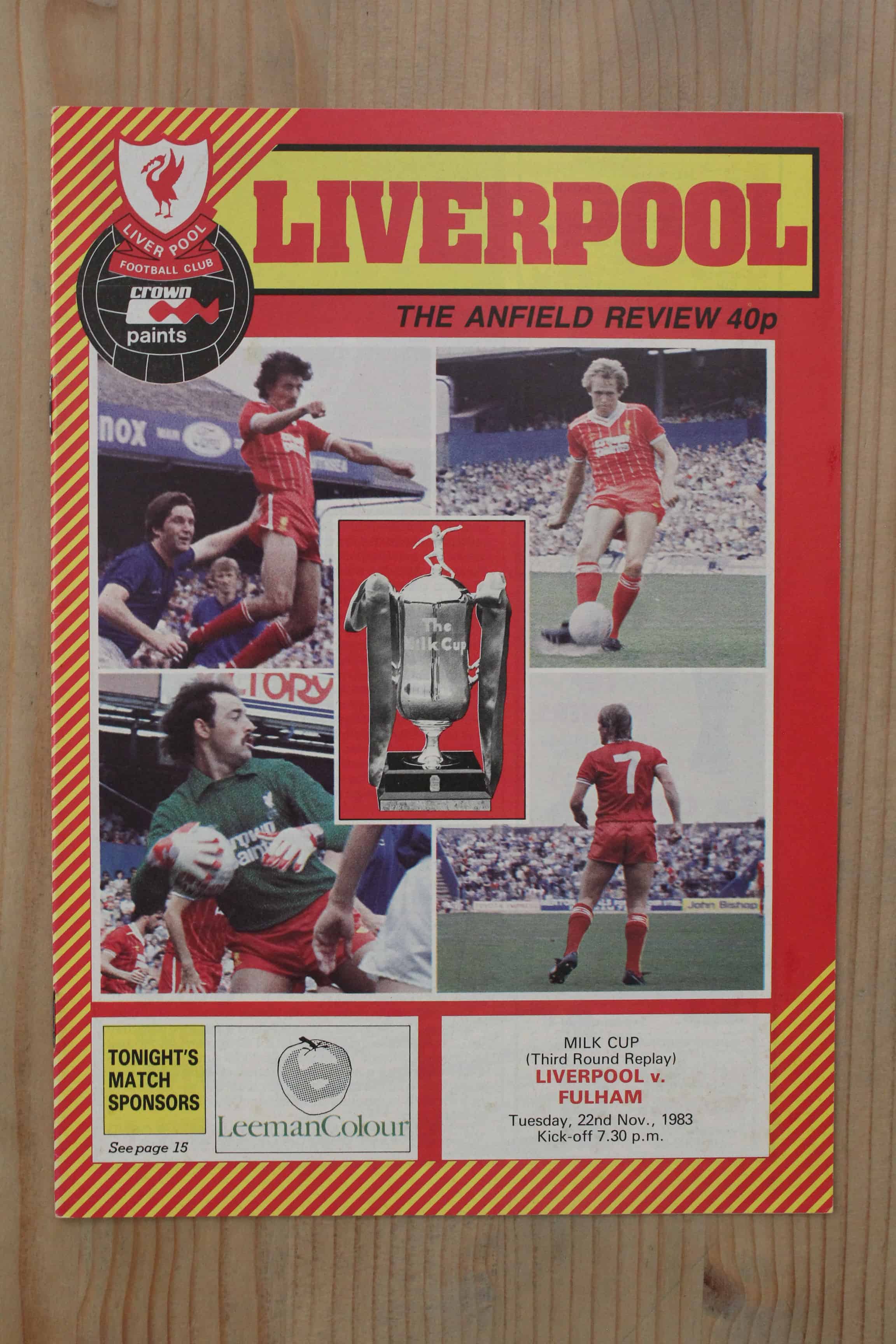 Liverpool FC v Fulham FC