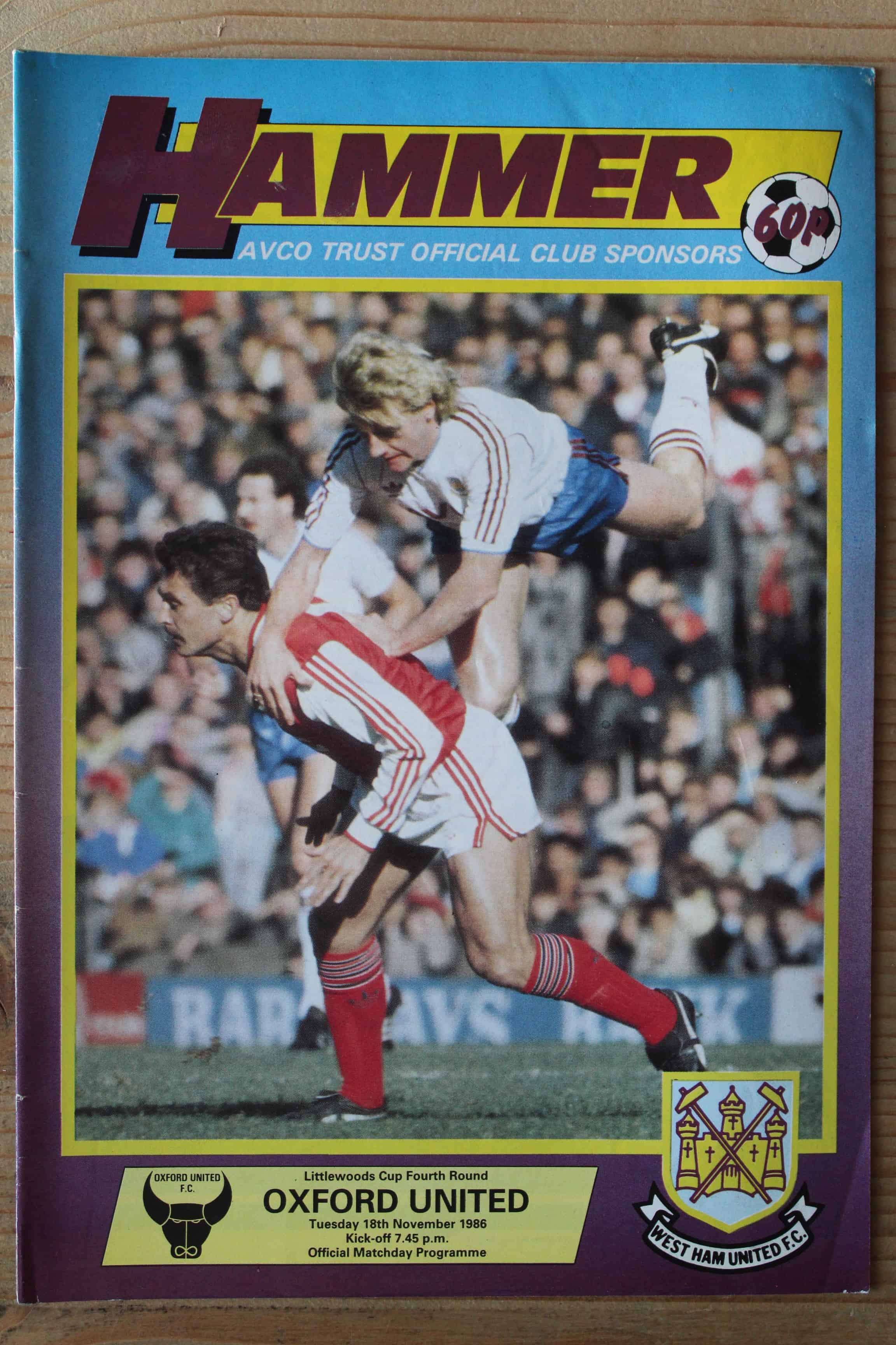 West Ham United FC v Oxford United FC