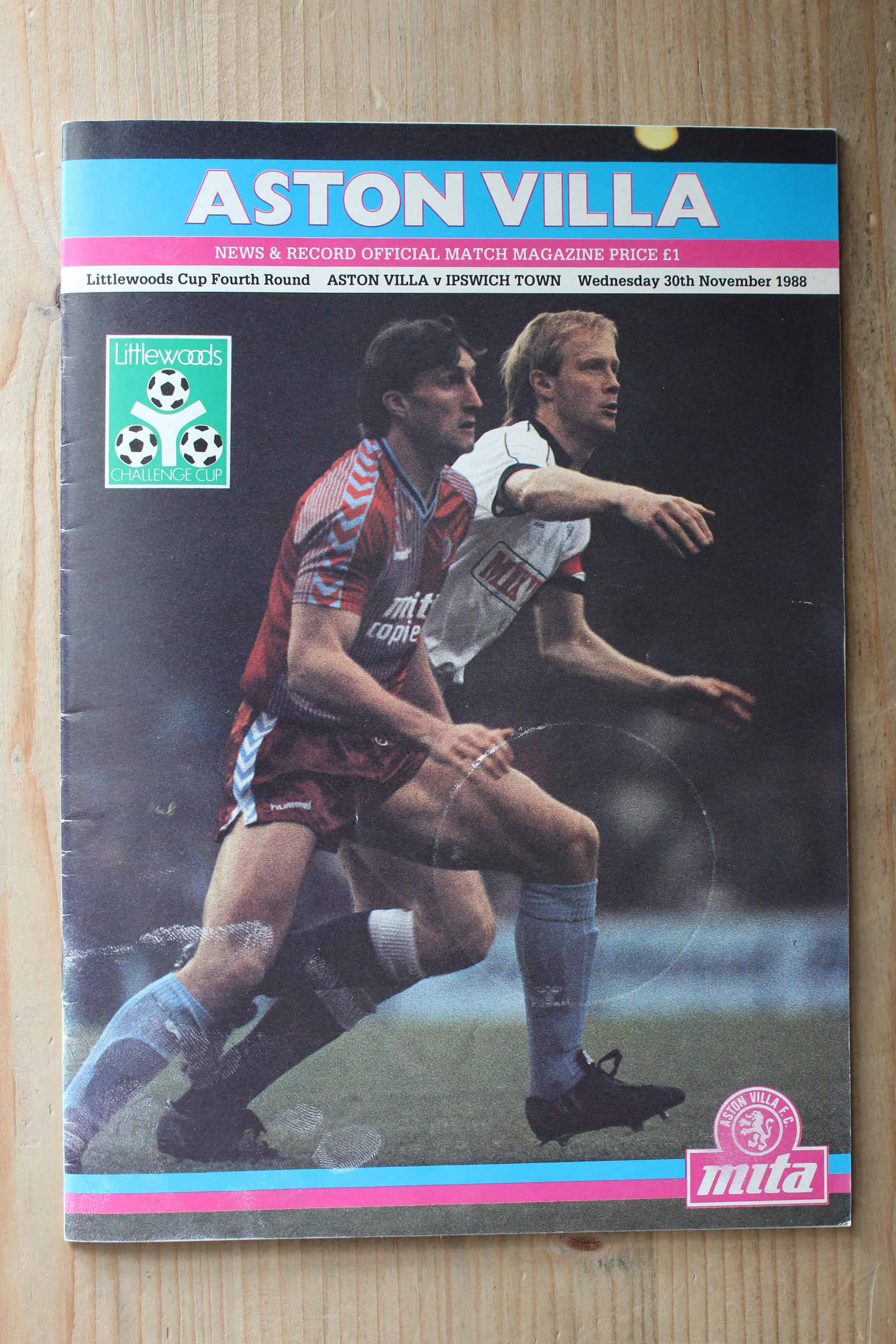 Aston Villa FC v Ipswich Town FC