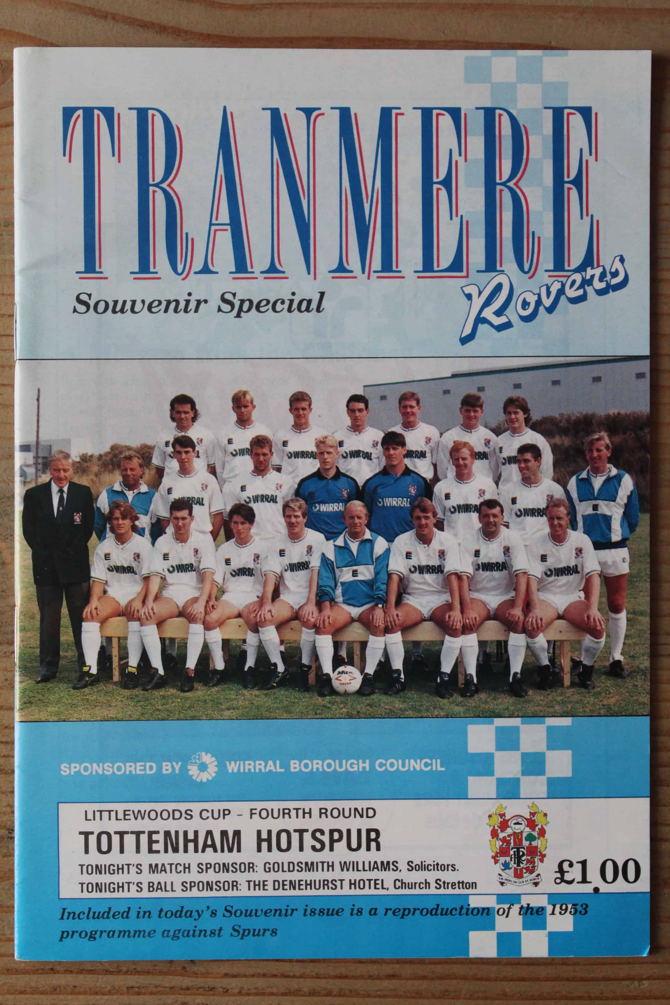 Tranmere Rovers FC v Tottenham Hotspur FC