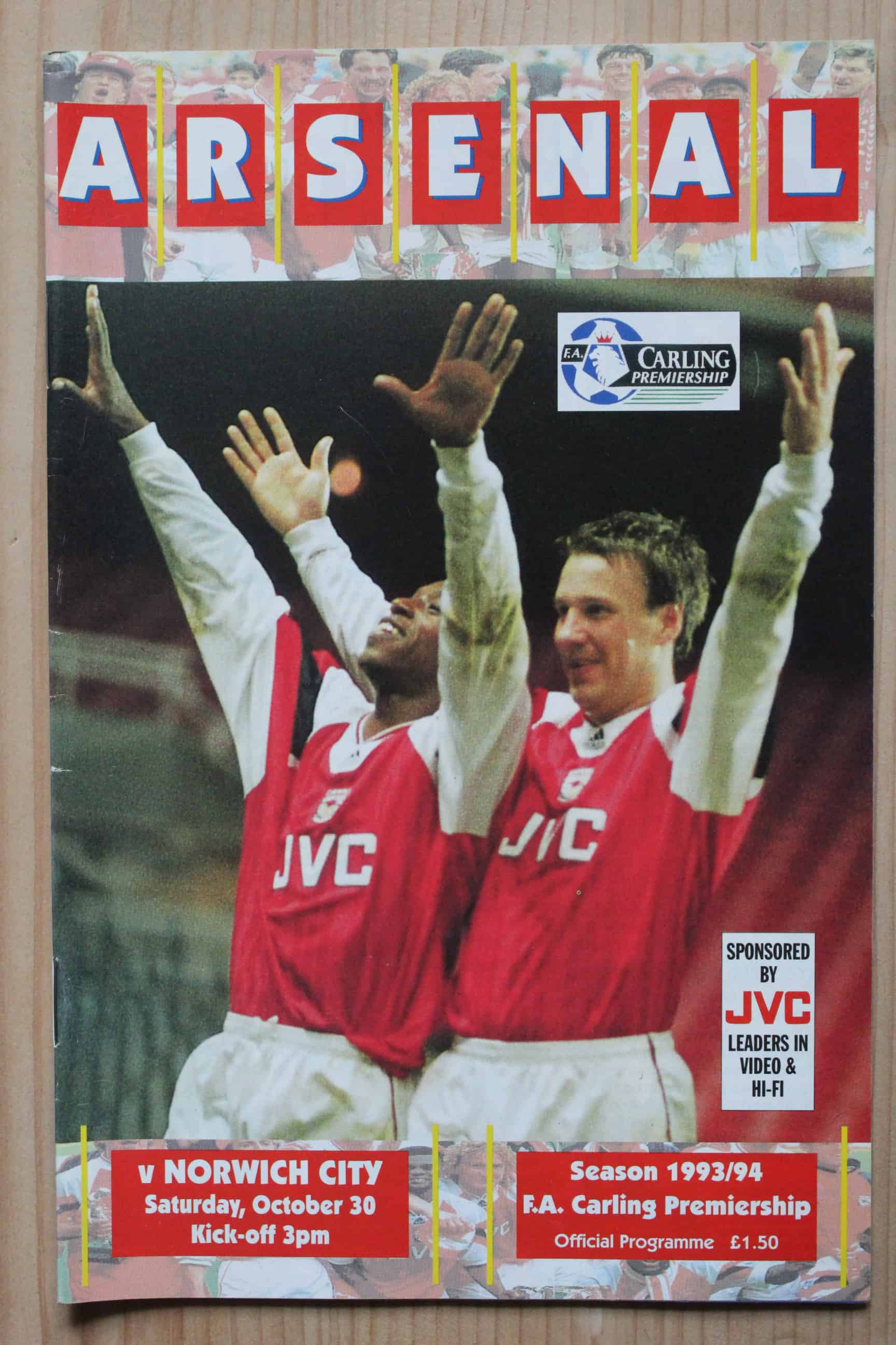 Arsenal FC v Aston Villa FC