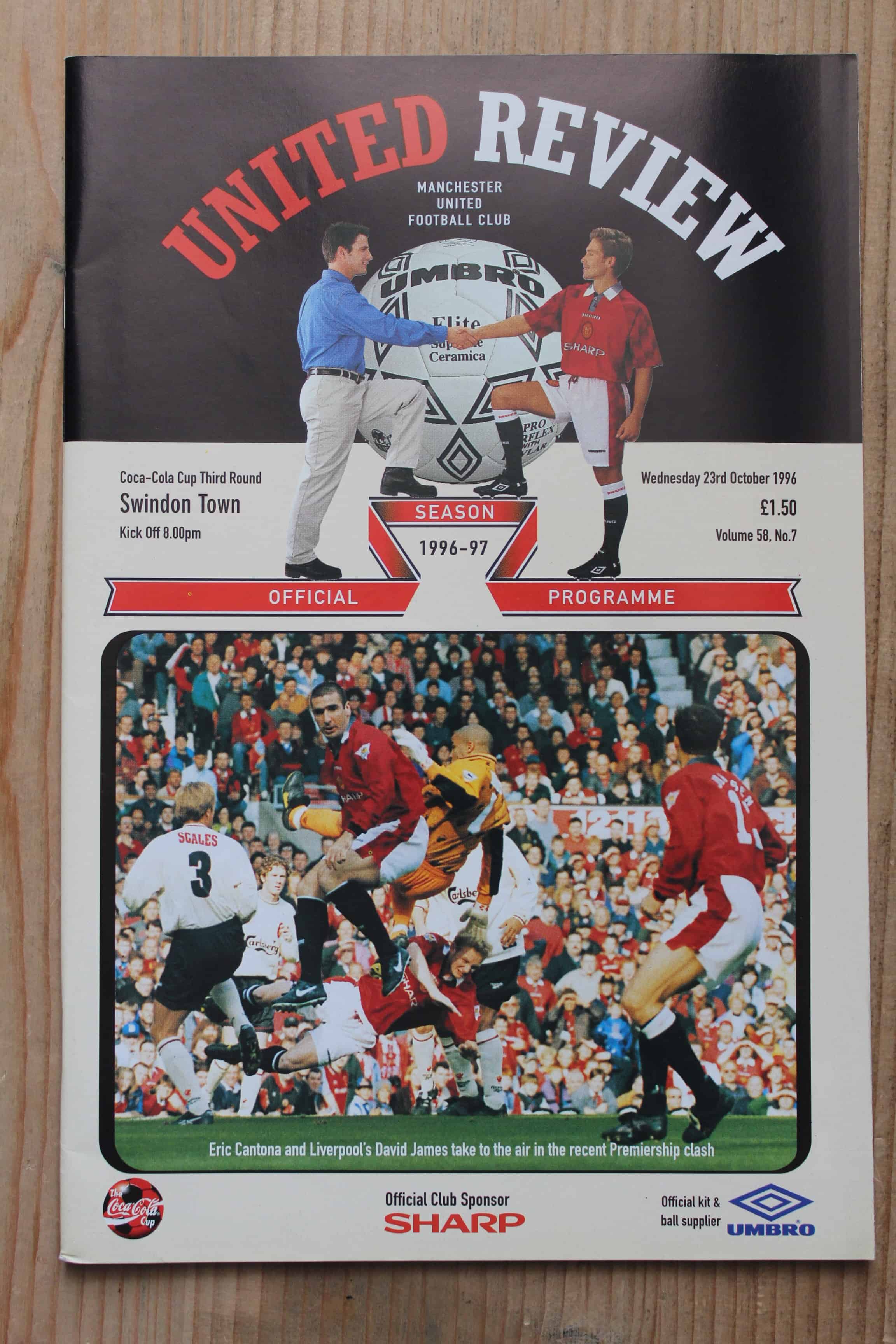 Manchester United FC v Swindon Town FC