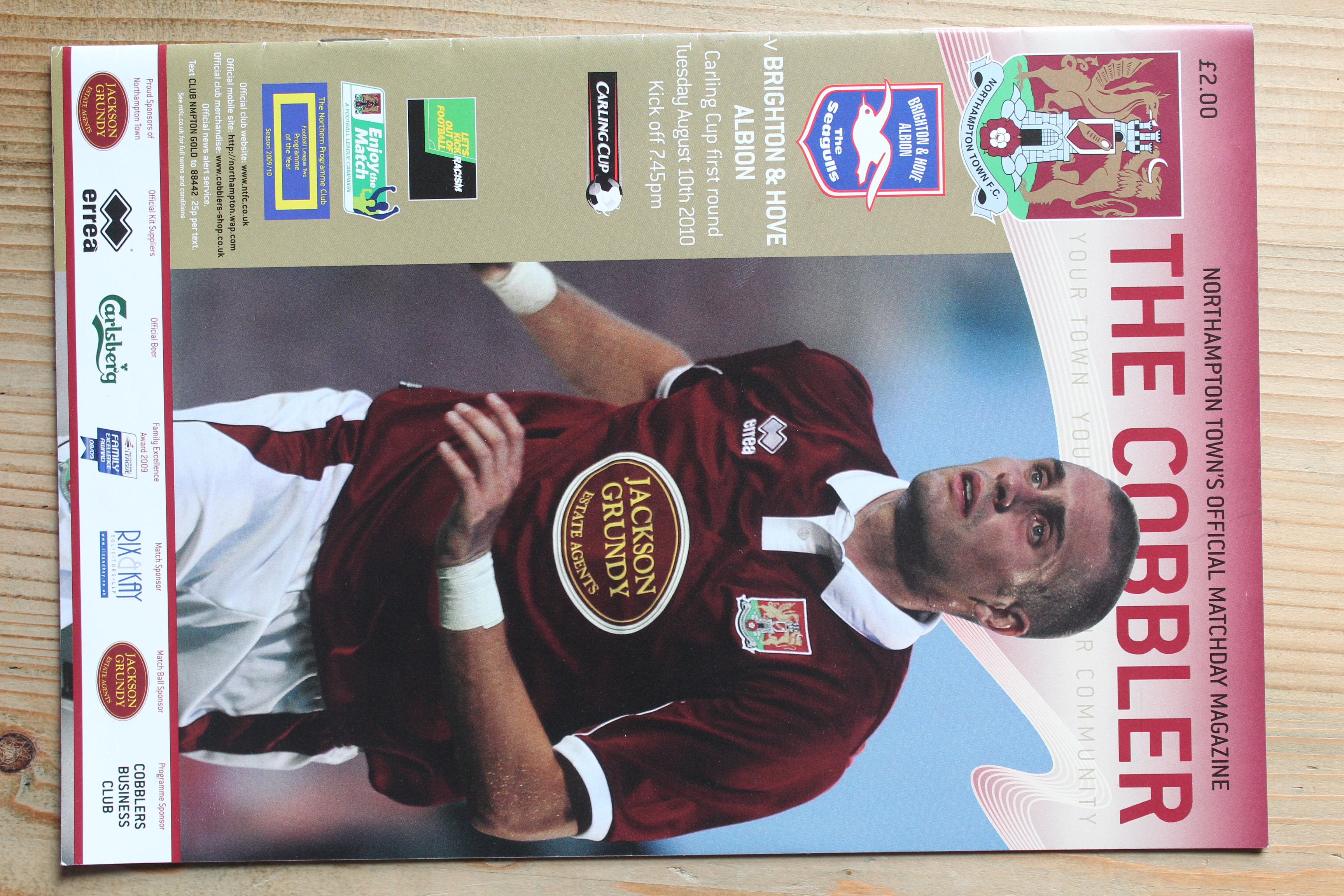 Northampton Town FC v Brighton & Hove Albion FC