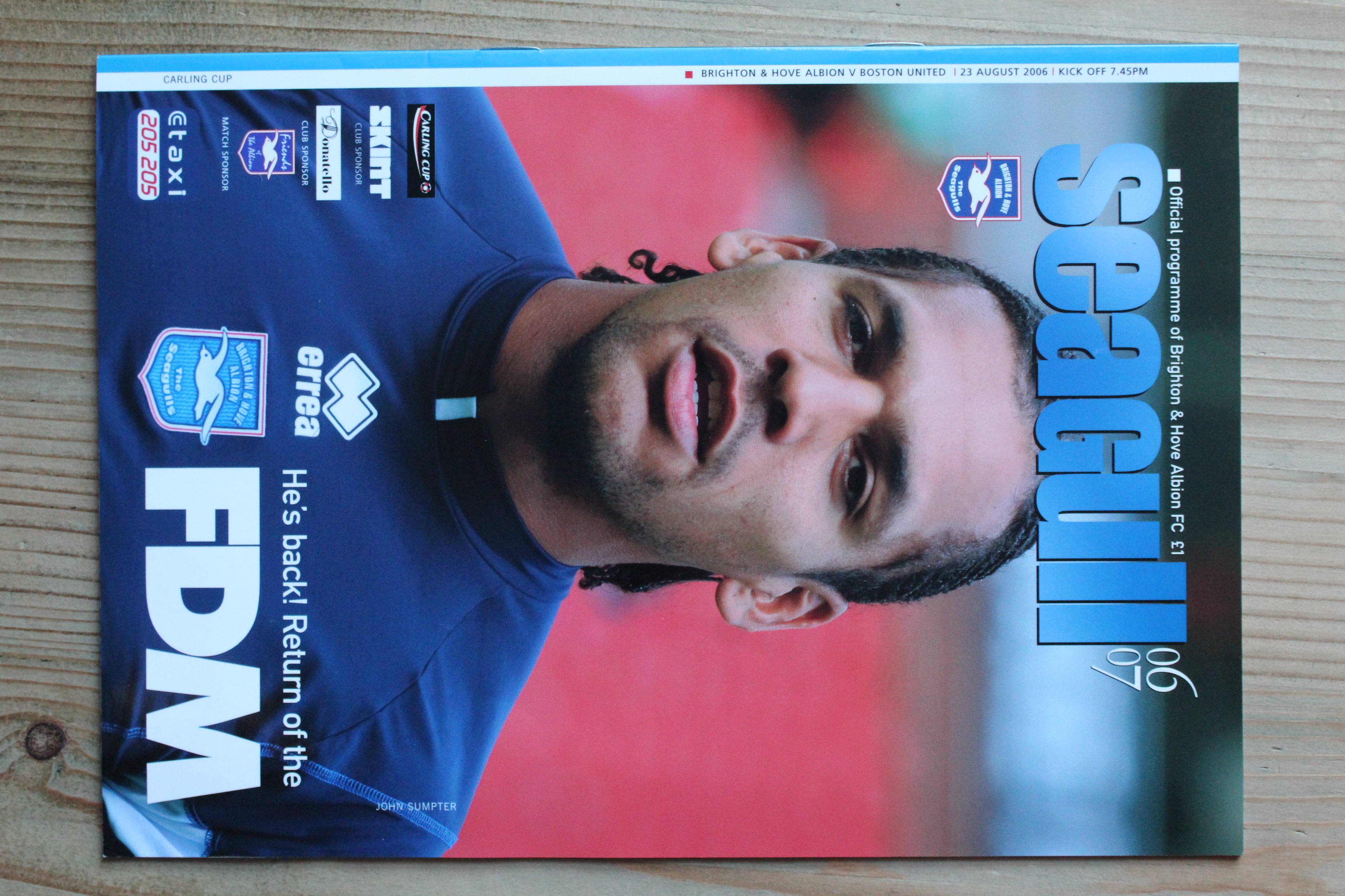 Brighton & Hove Albion FC v Boston United