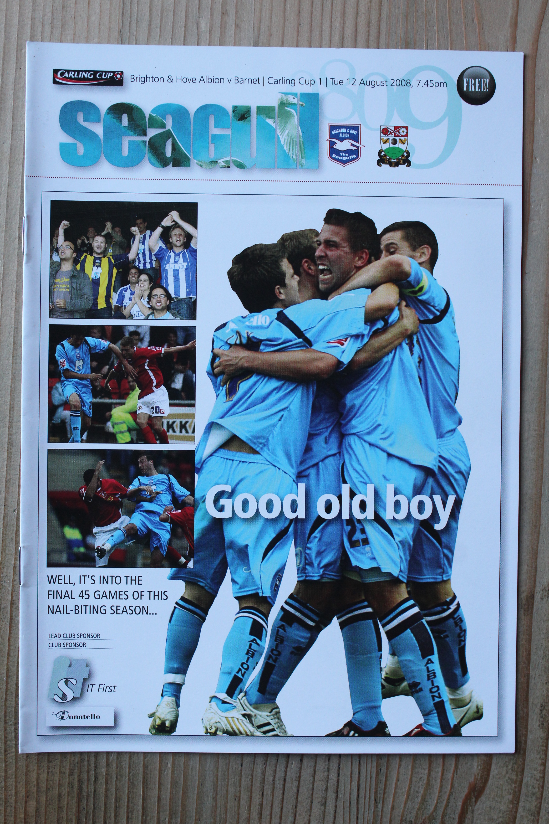 Brighton & Hove Albion FC v Barnet FC