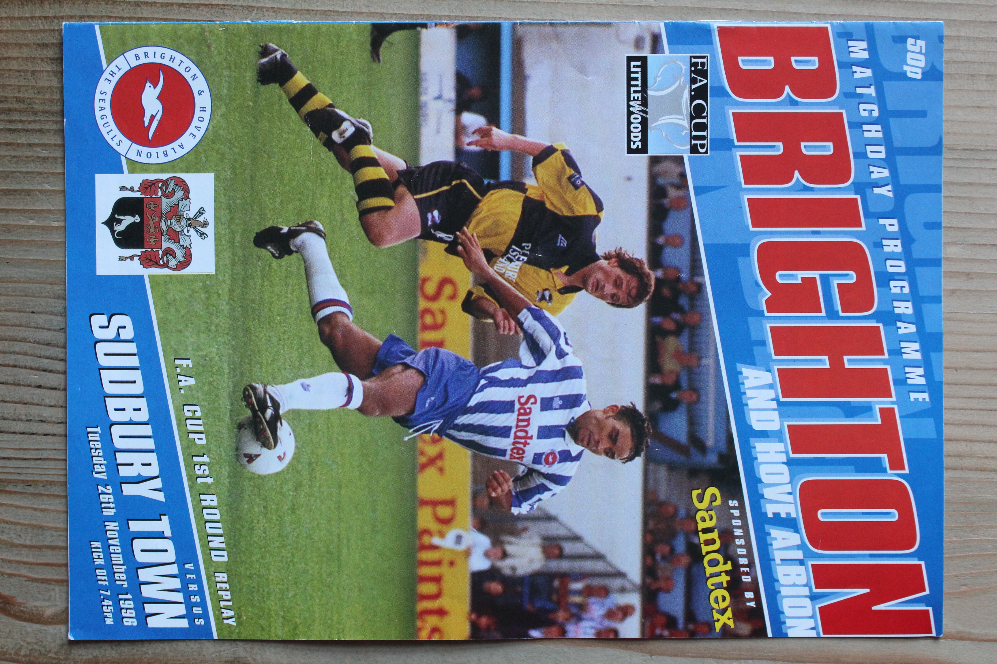 Brighton & Hove Albion FC v Sudbury Town