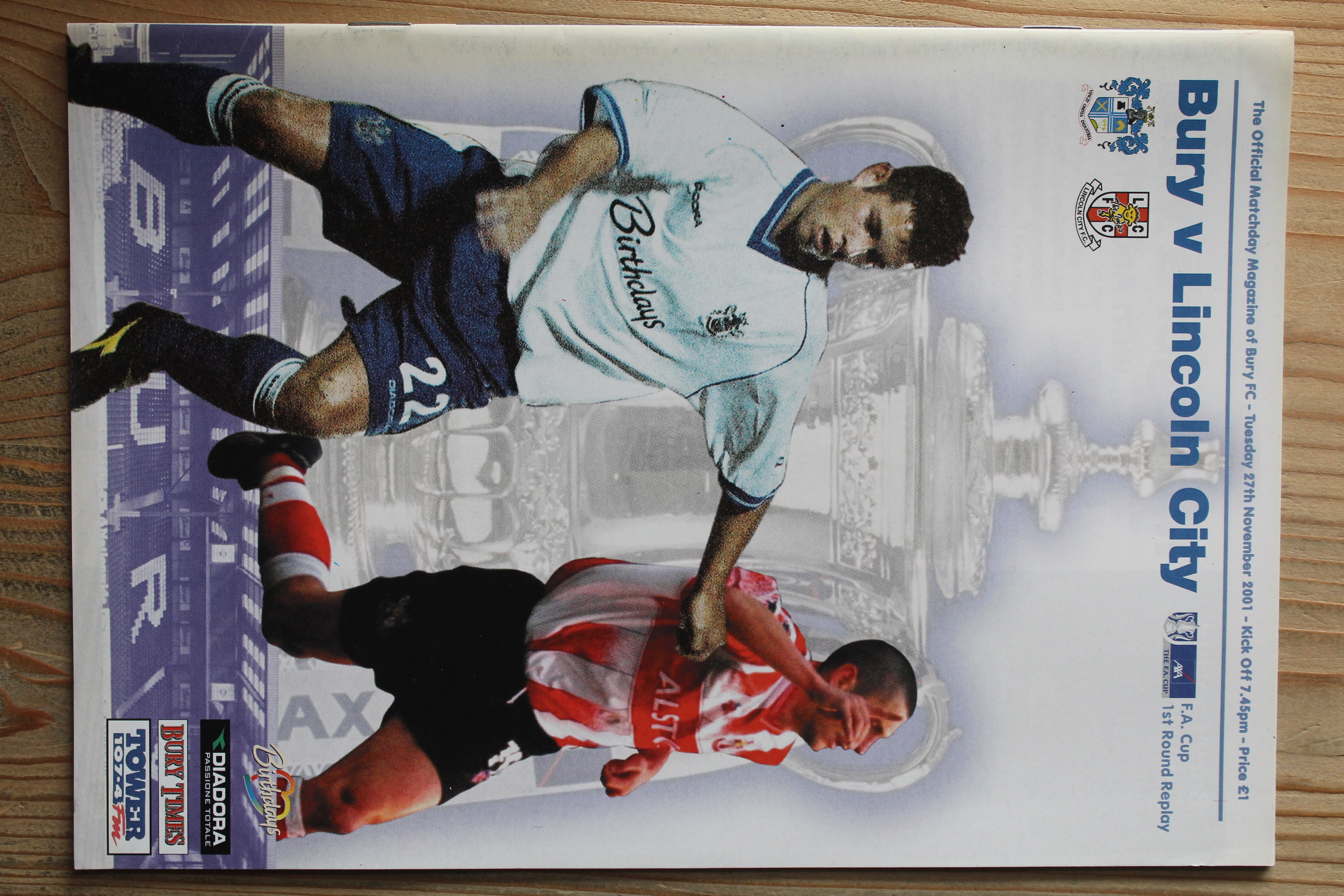 Bury FC v Lincoln City FC