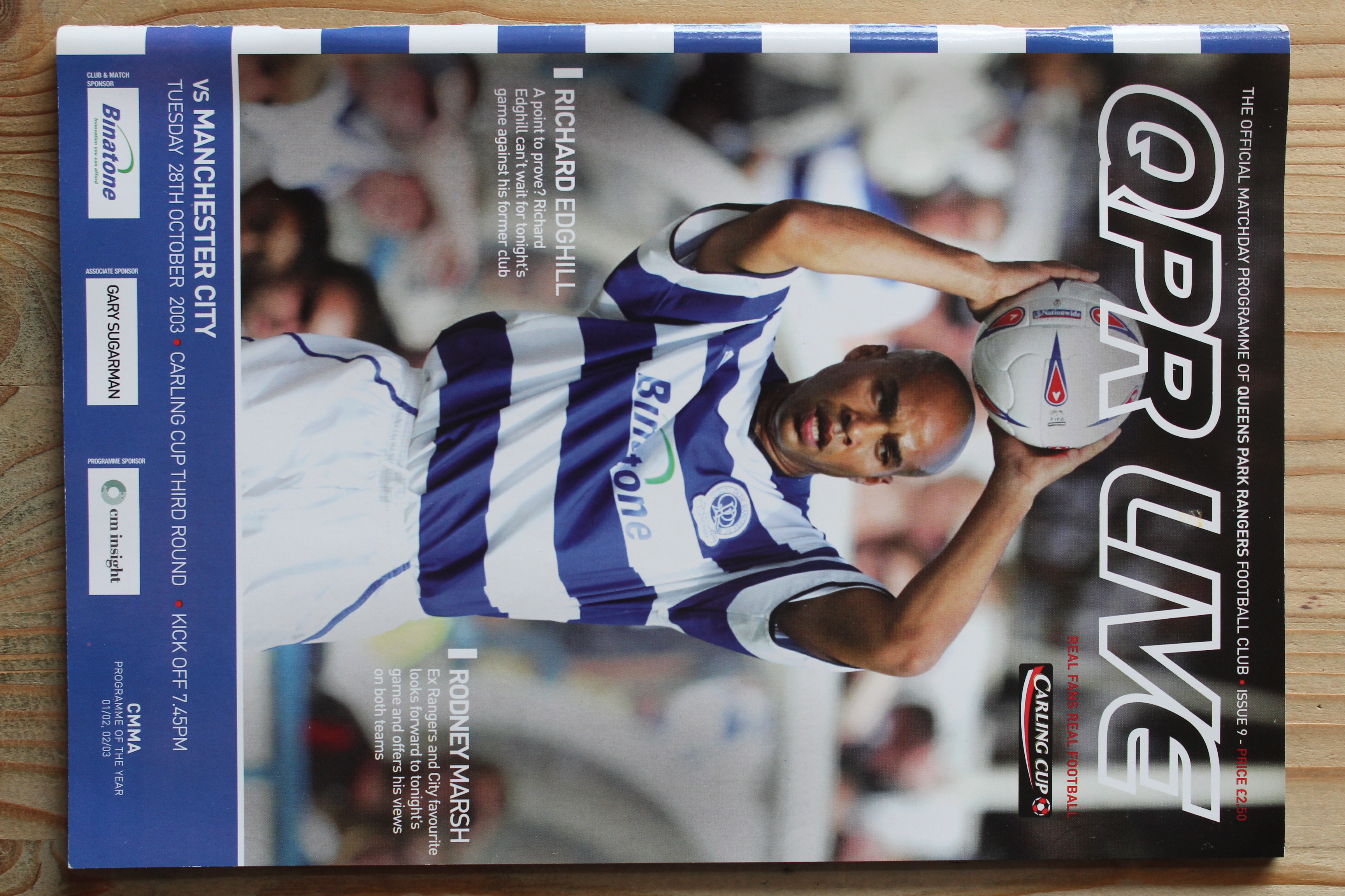 Queens Park Rangers FC v Manchester City FC