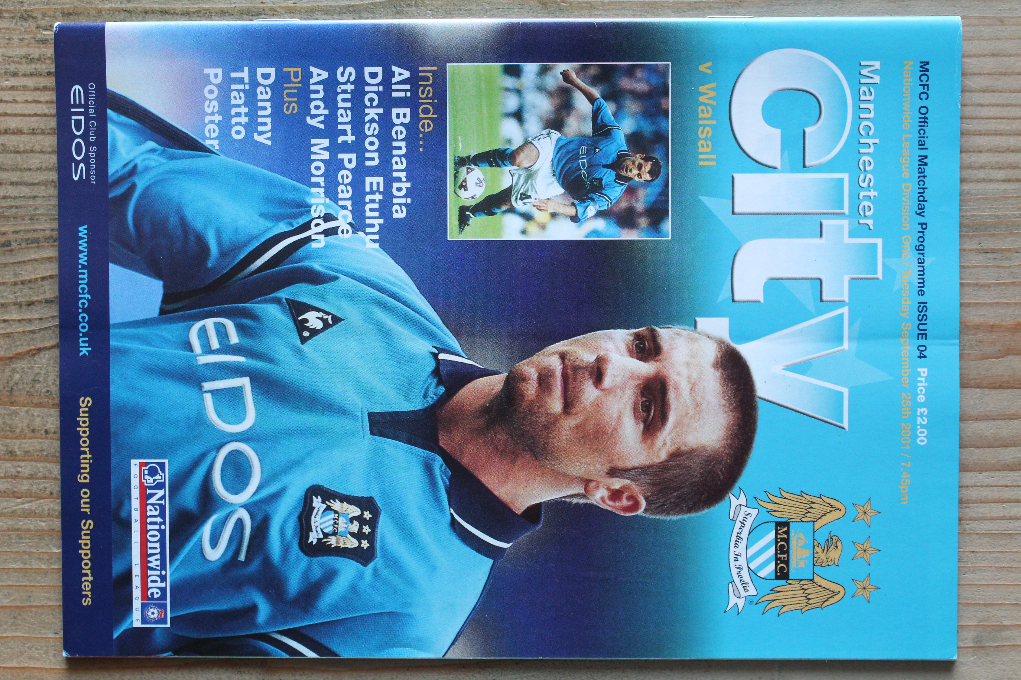 Manchester City FC v Walsall FC