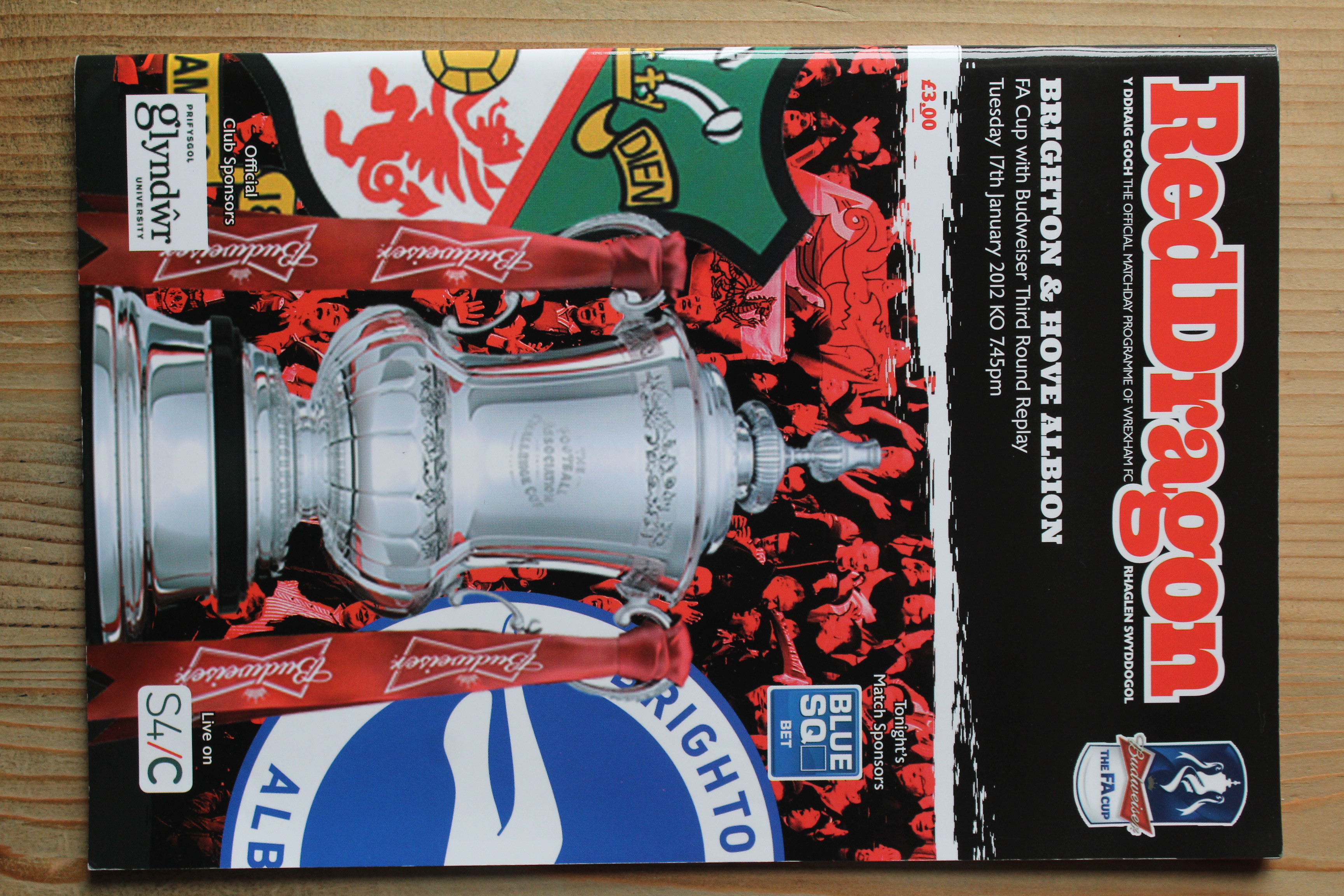 Wrexham FC v Brighton & Hove Albion FC