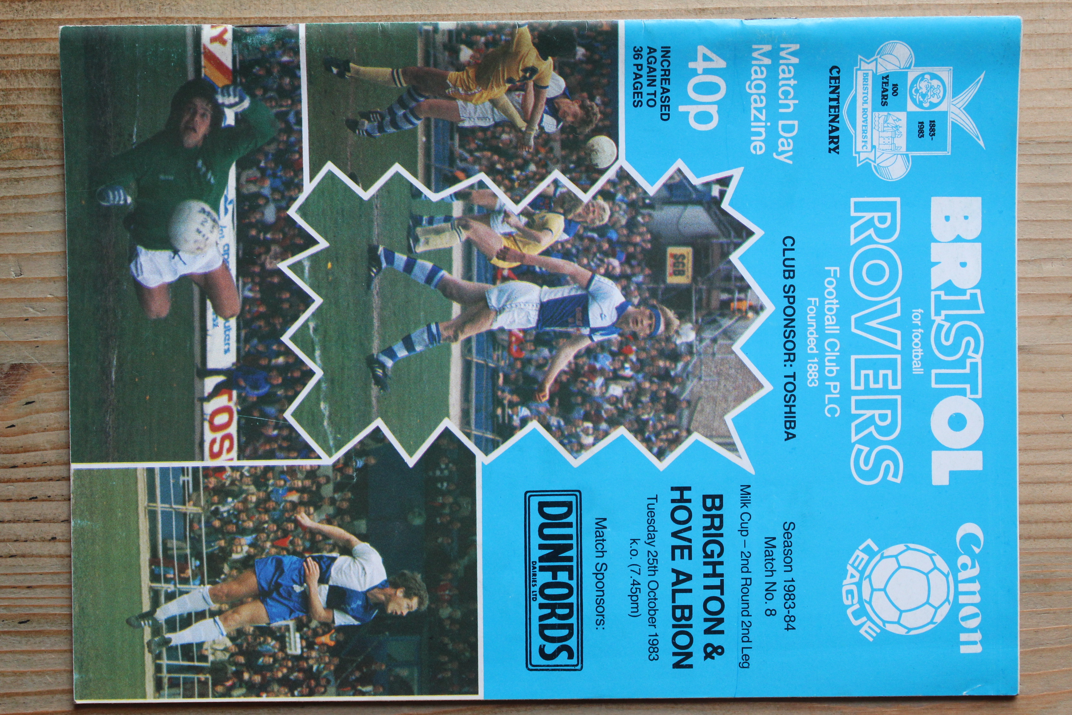 Bristol Rovers FC v Brighton & Hove Albion FC