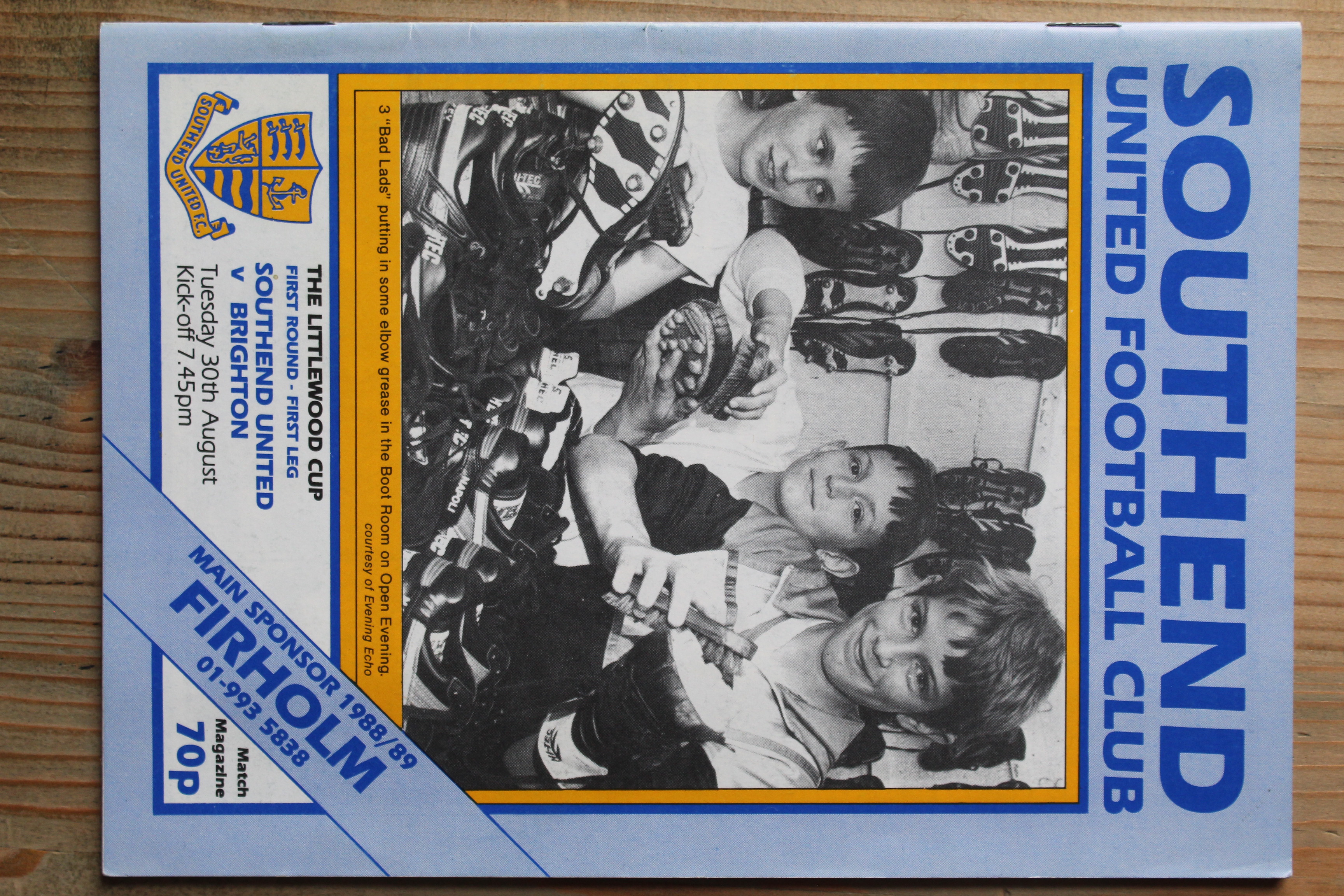 Southend United FC v Brighton & Hove Albion FC