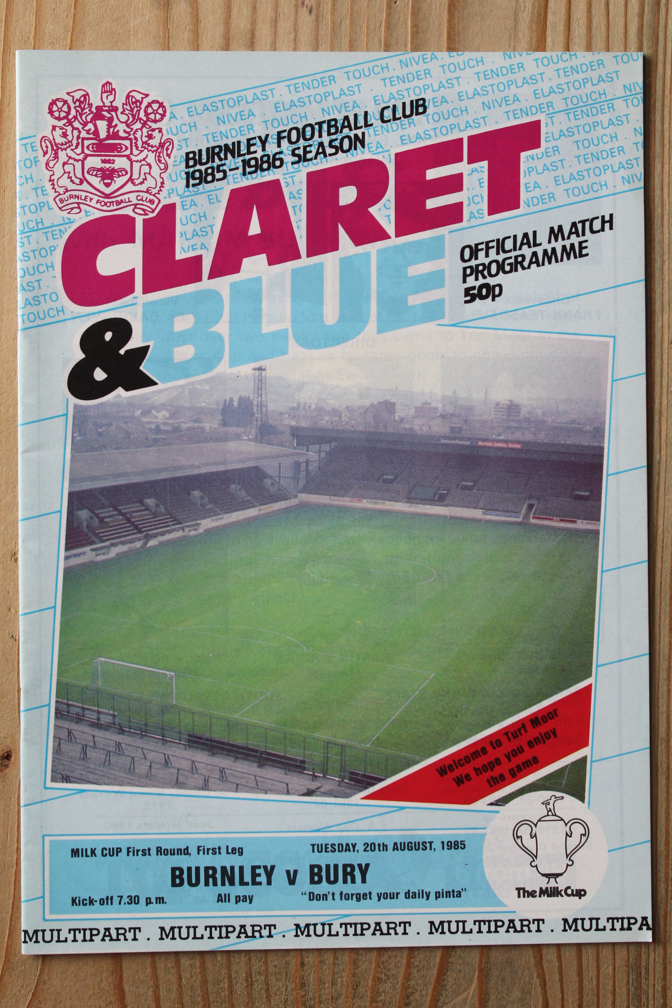 Burnley FC v Bury FC