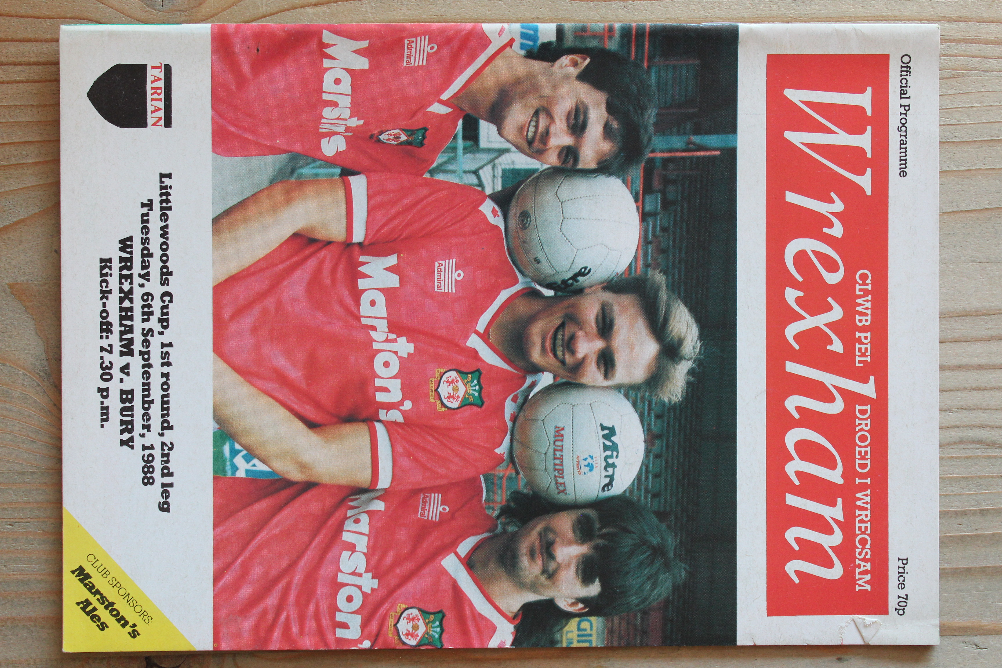 Wrexham FC v Bury FC