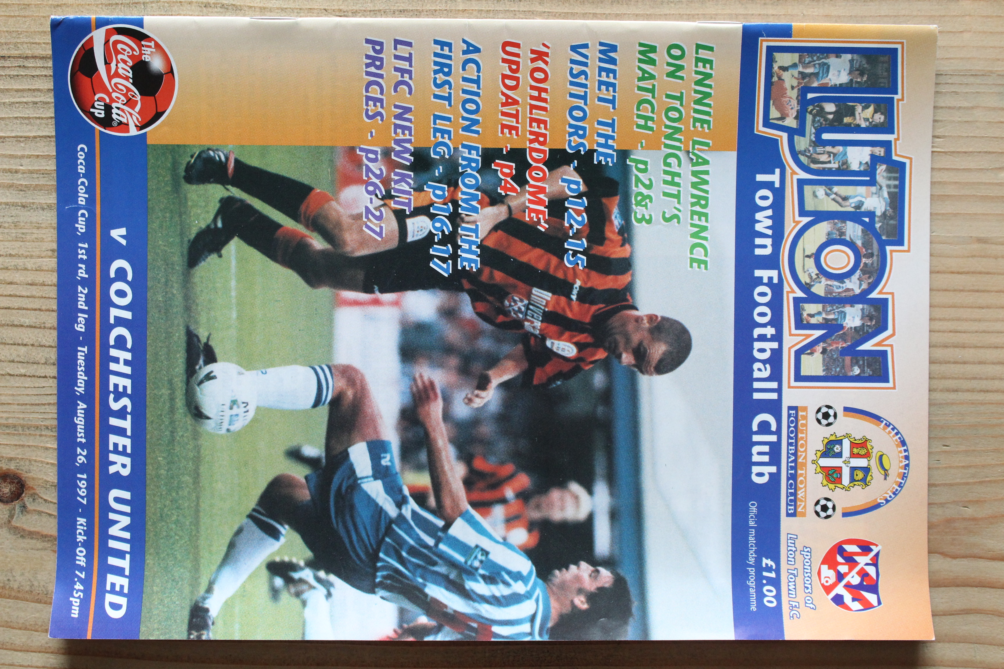 Luton Town FC v Colchester United FC