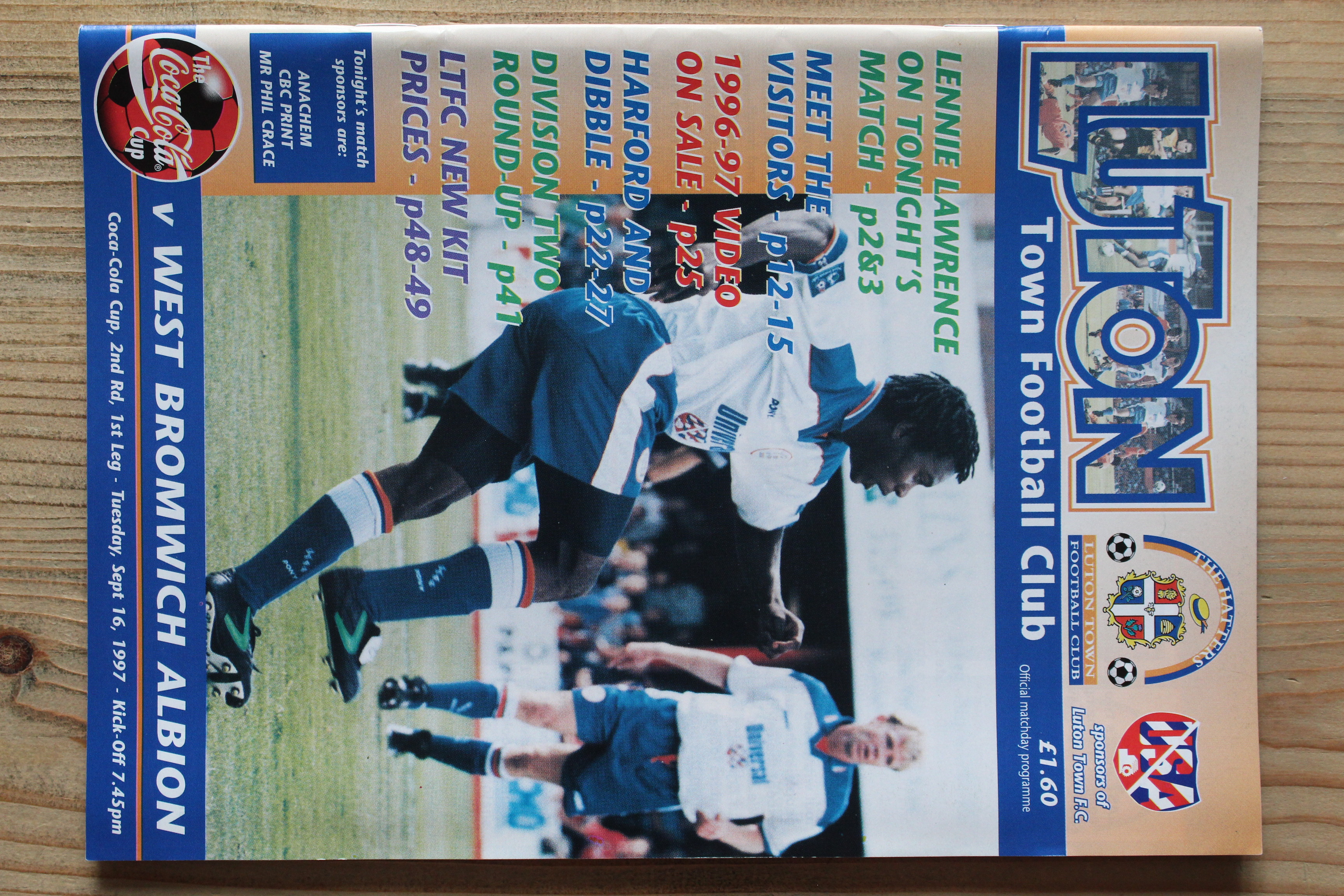 Luton Town FC v West Bromwich Albion FC 