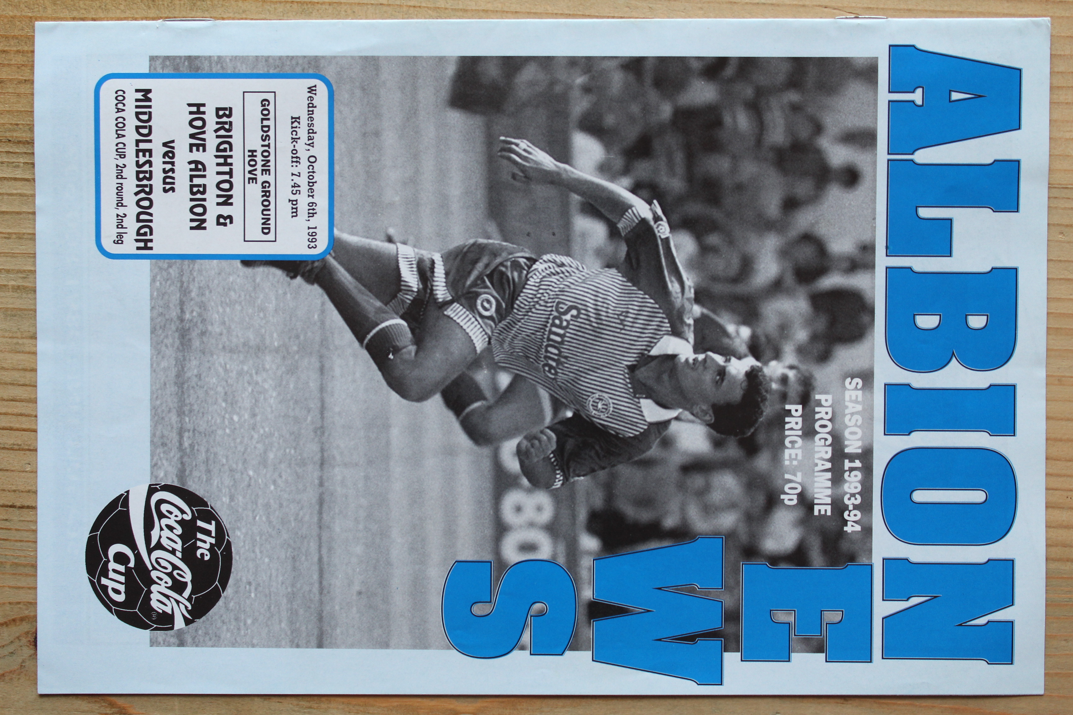 Brighton & Hove Albion FC v Middlesbrough FC