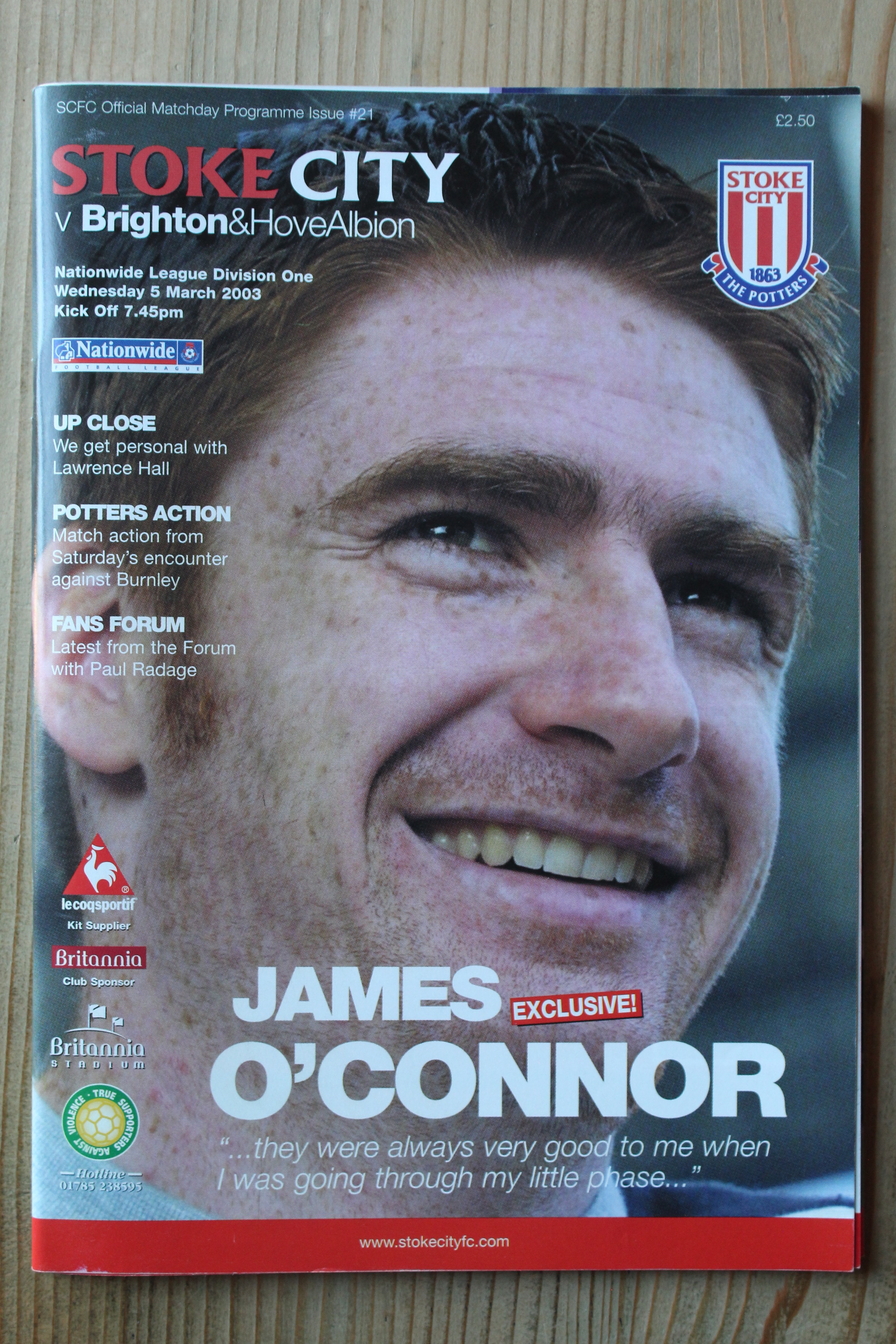 Stoke City FC v Brighton & Hove Albion FC