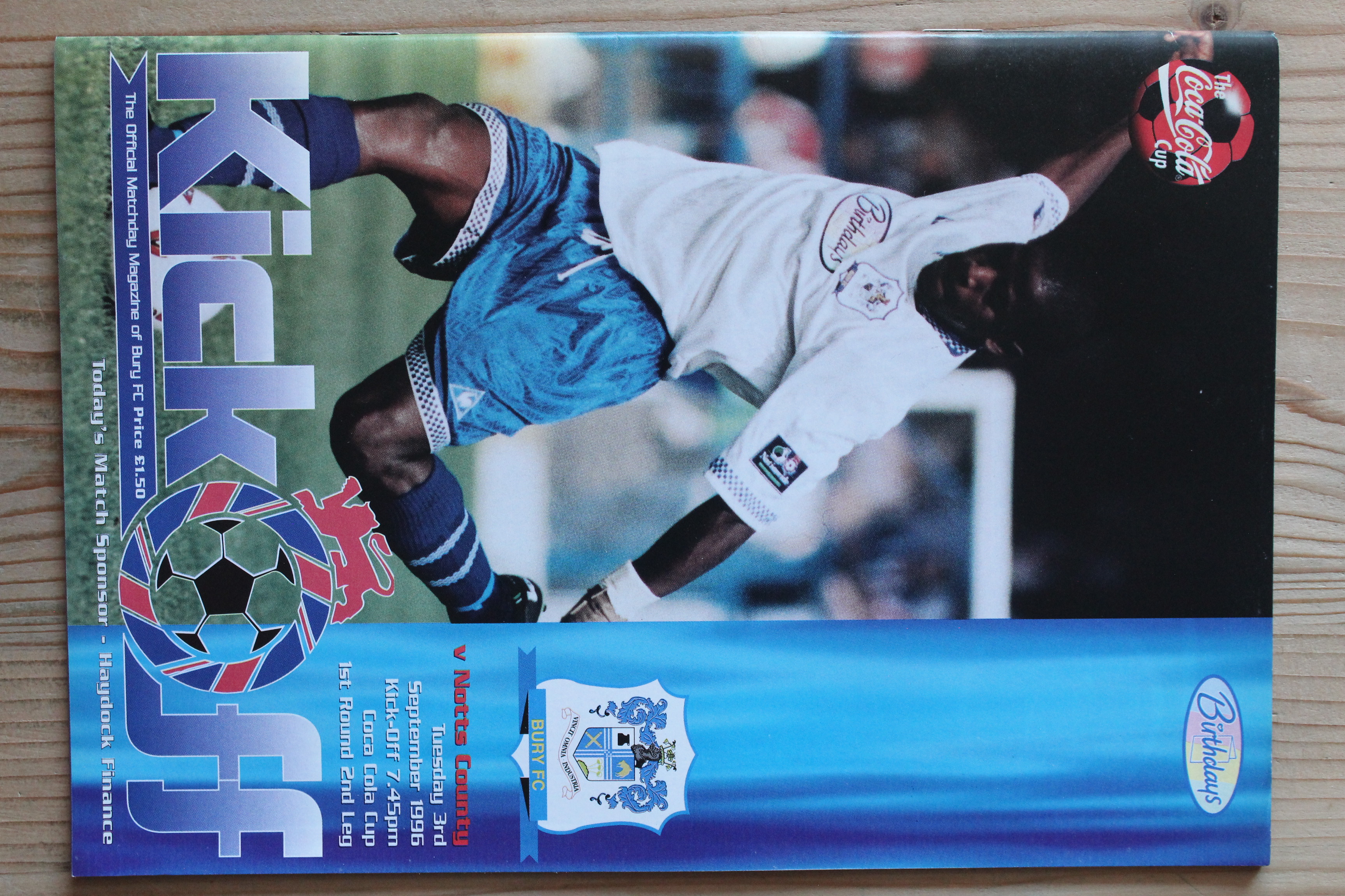 Bury FC v Notts County FC