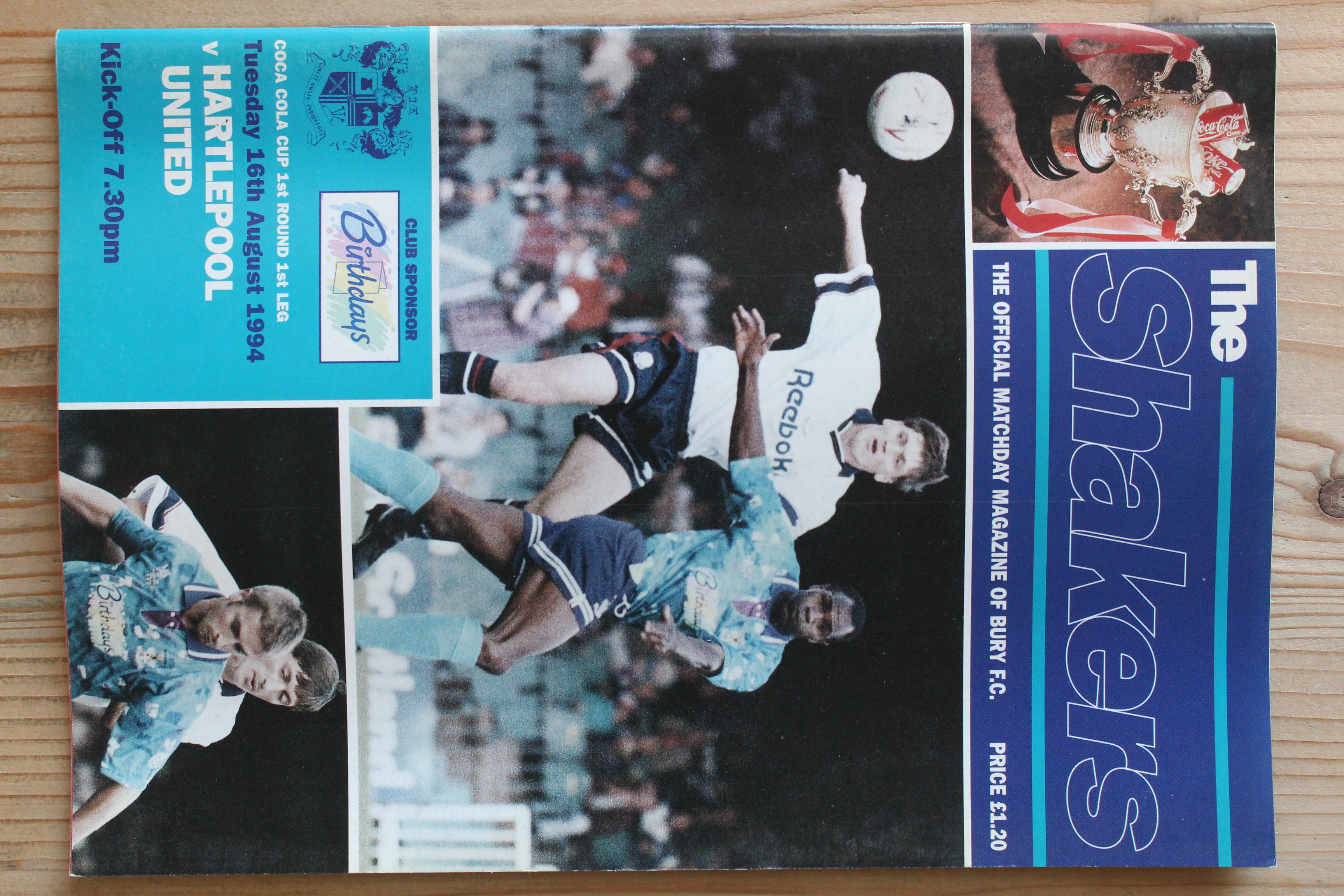 Bury FC v Hartlepool United