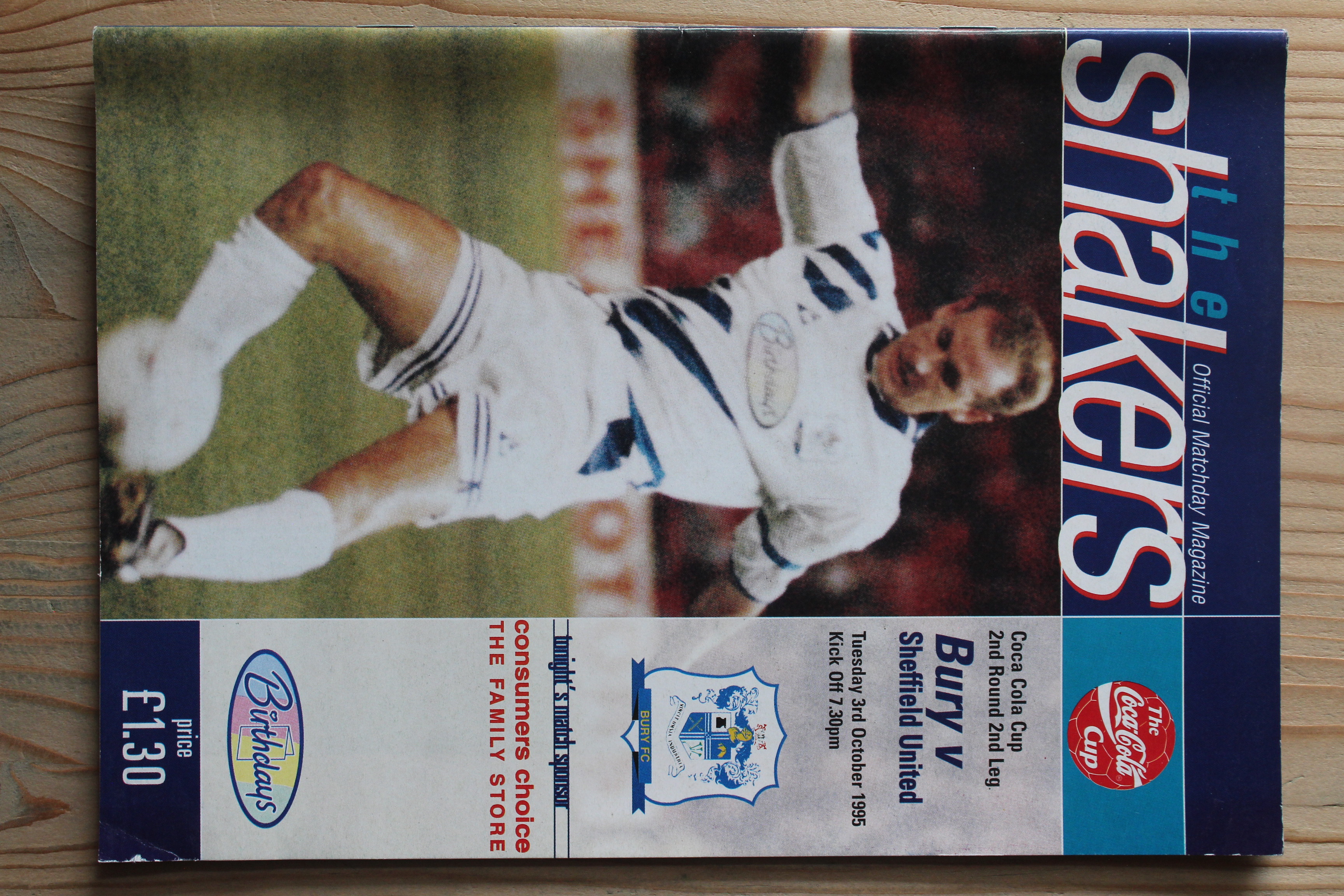 Bury FC v Sheffield United FC