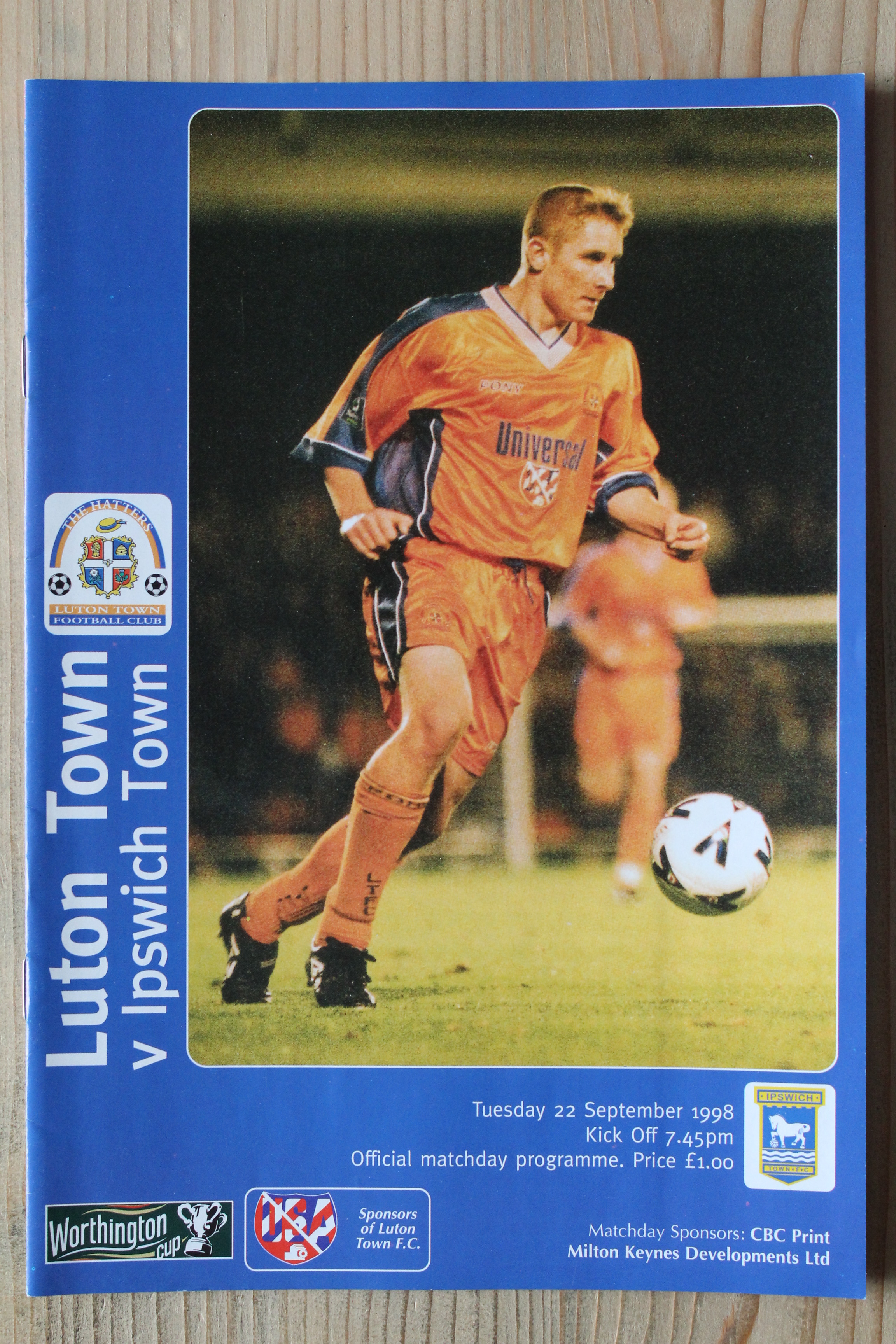 Luton Town FC v Ipswich Town FC
