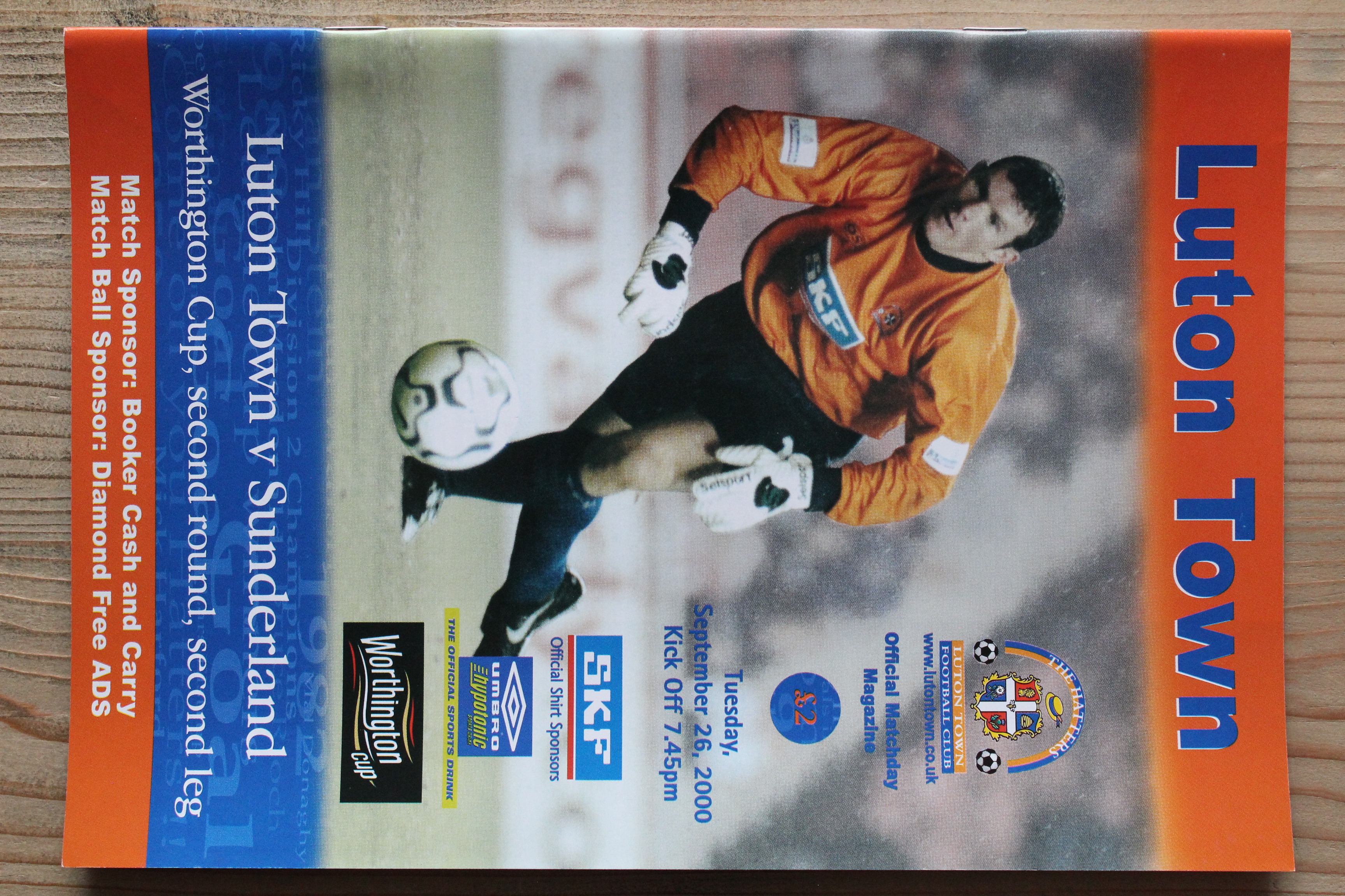 Luton Town FC v Sunderland FC