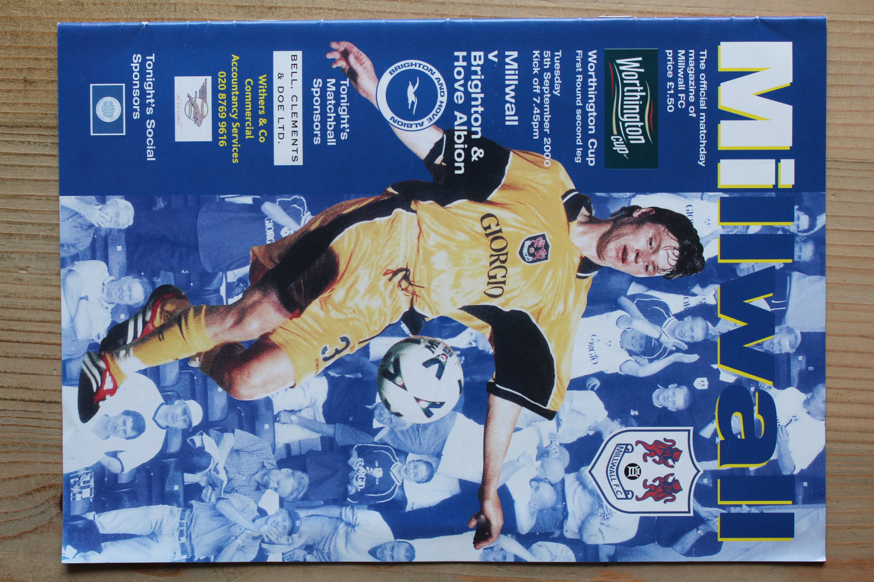Millwall FC v Brighton & Hove Albion FC