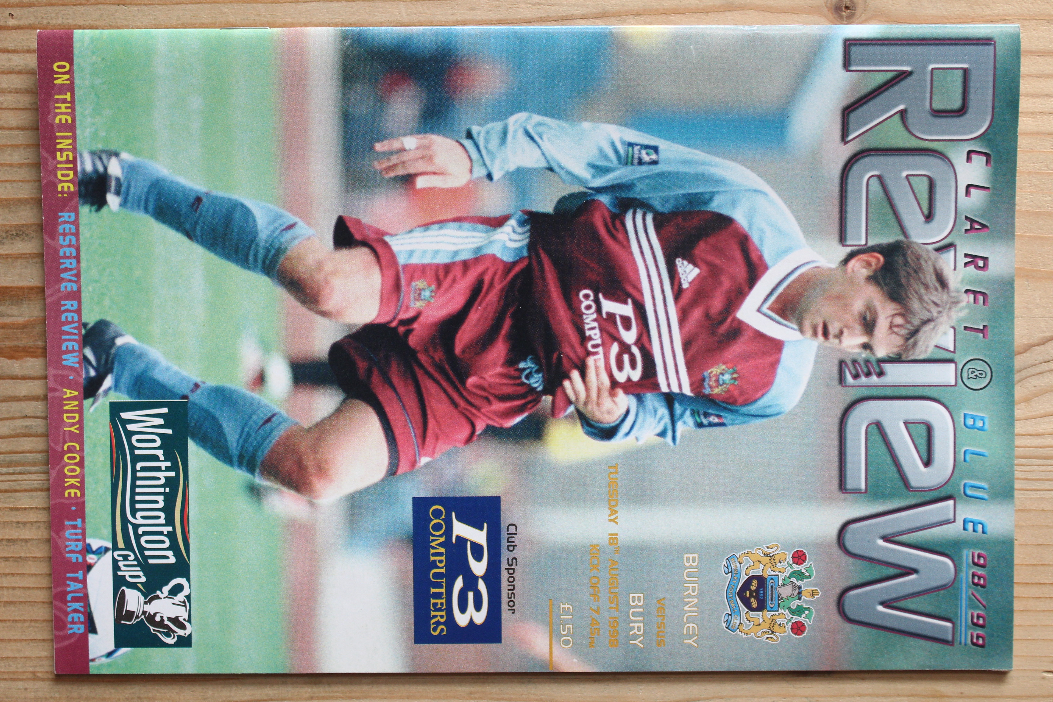 Burnley FC v Bury FC