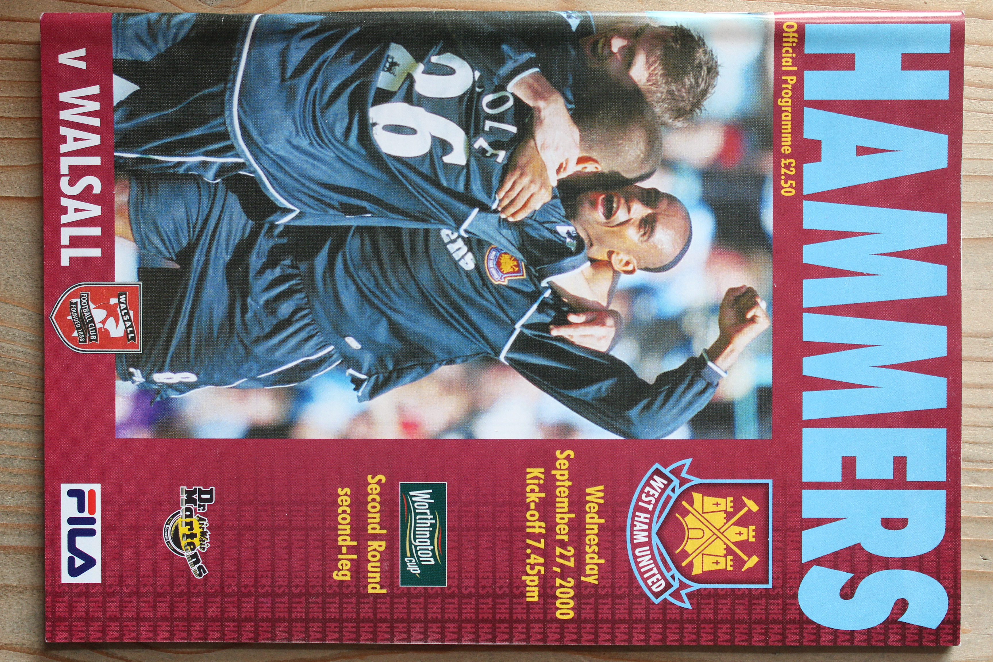 West Ham United FC v Walsall FC
