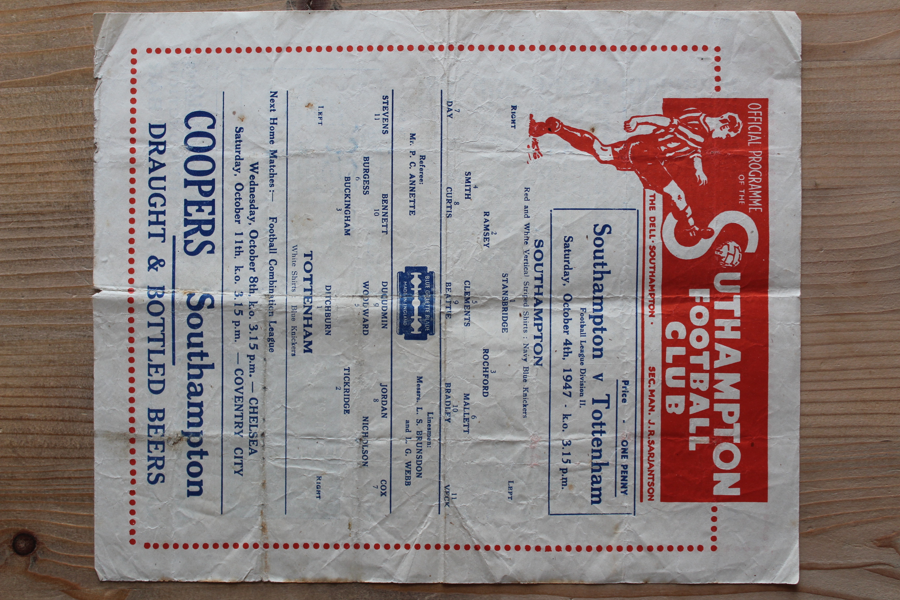 Southampton FC v Tottenham Hotspur FC