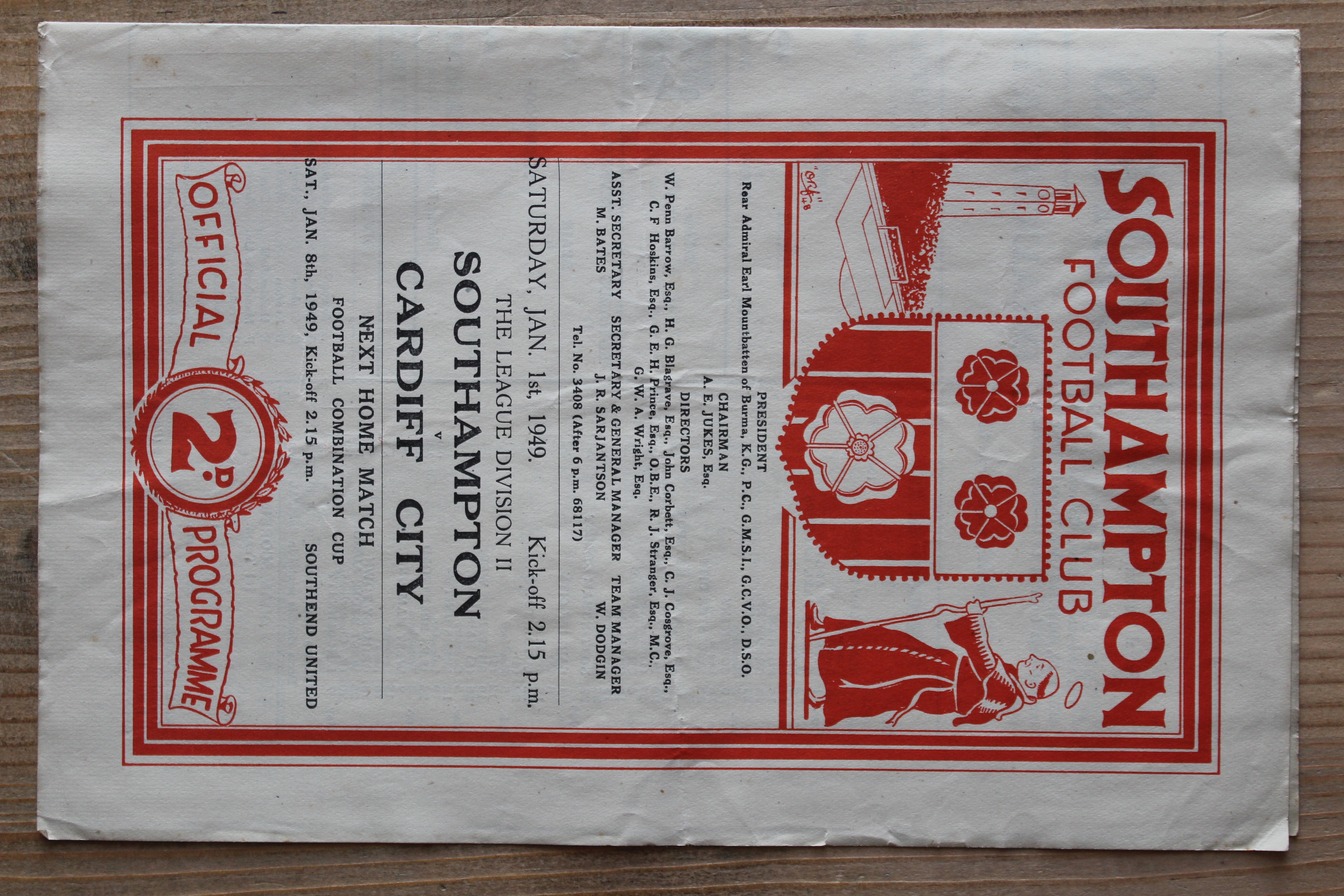 Southampton FC v Cardiff City FC
