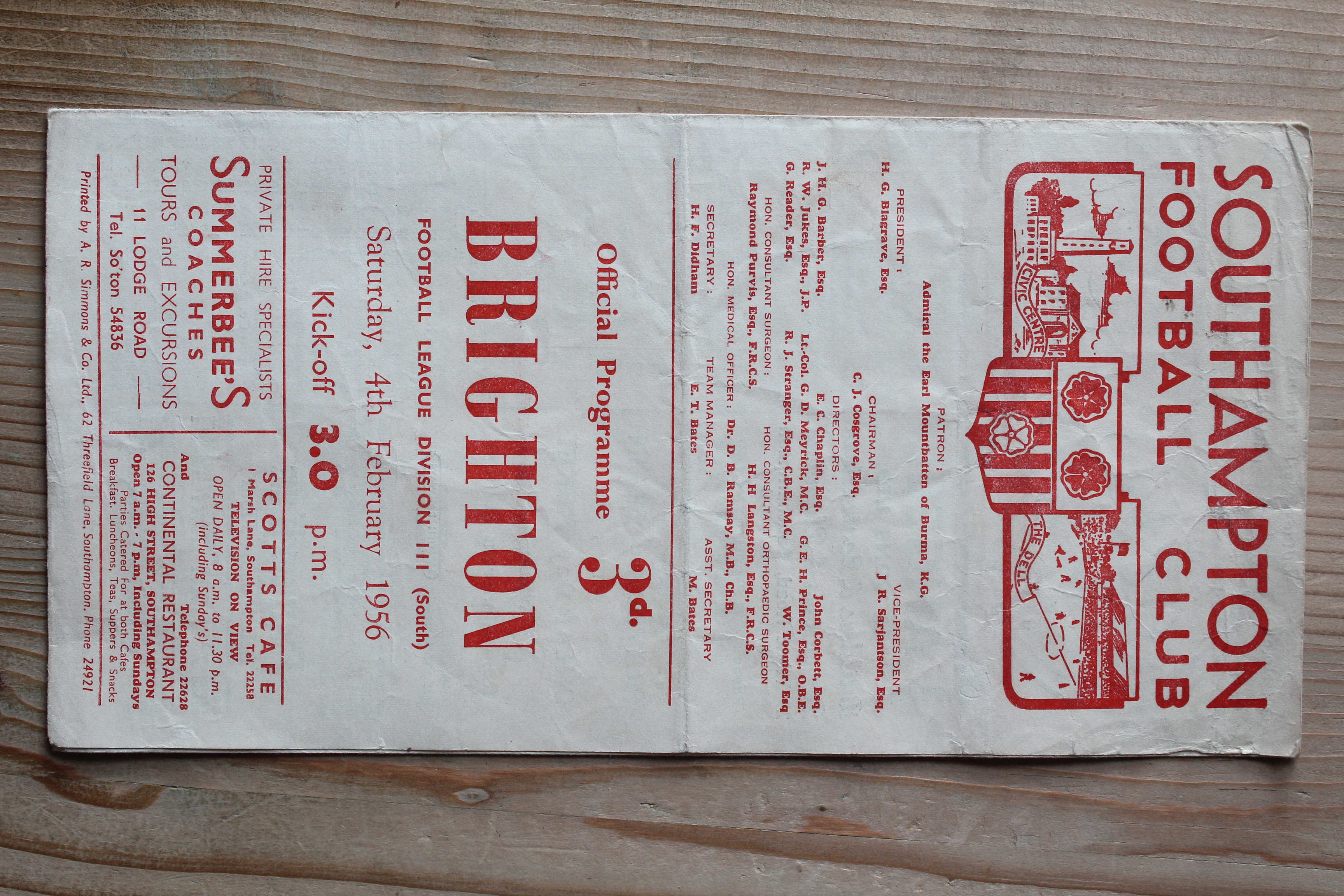 Southampton FC v Brighton & Hove Albion FC