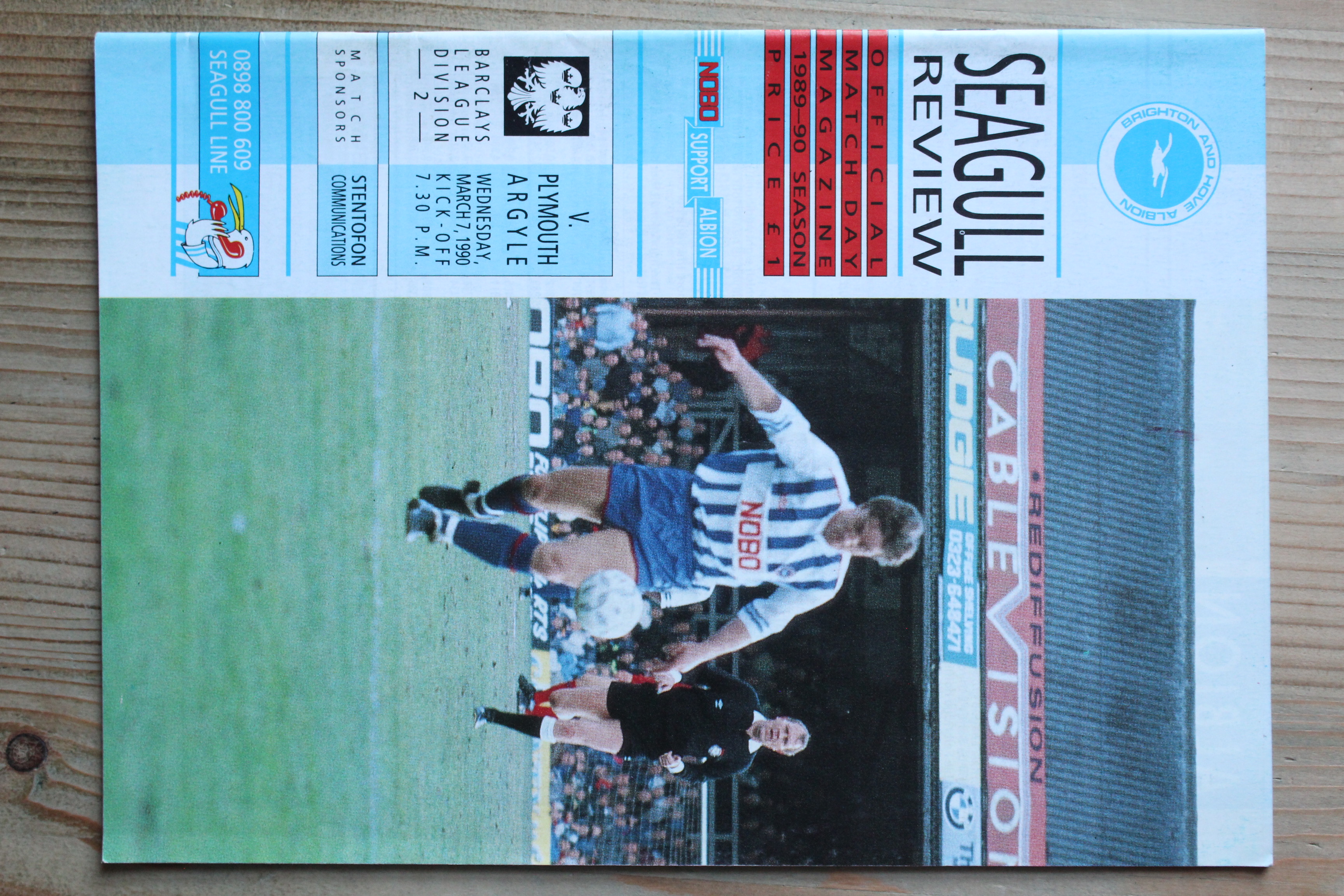 Brighton & Hove Albion FC v Plymouth Argyle FC