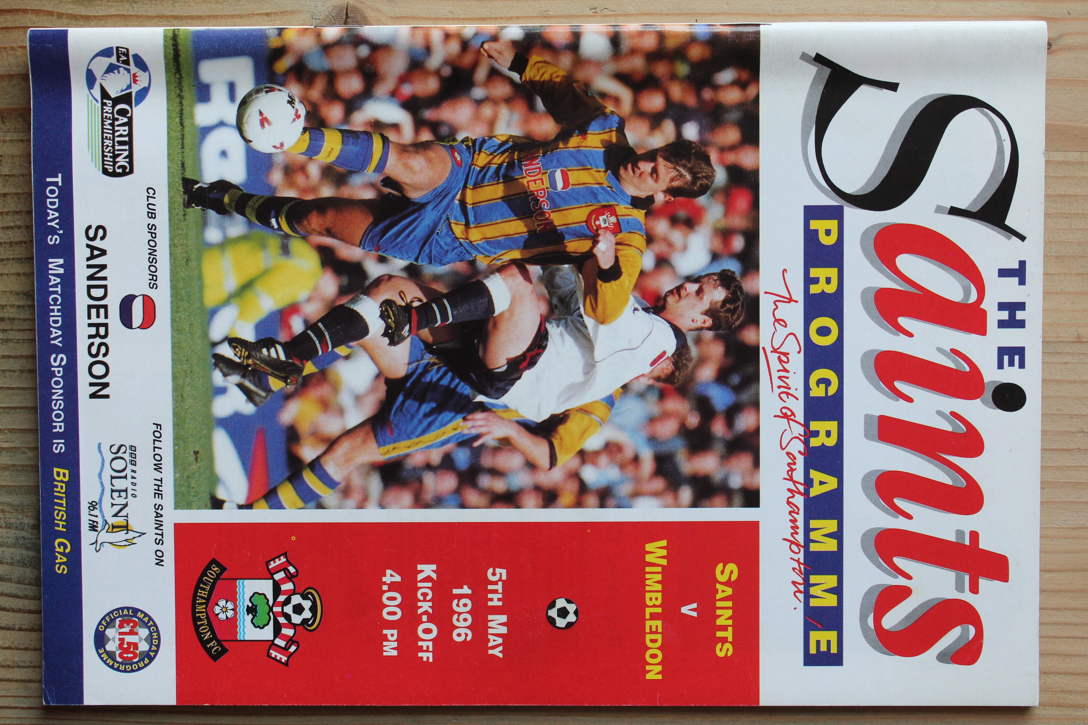 Southampton FC v Wimbledon