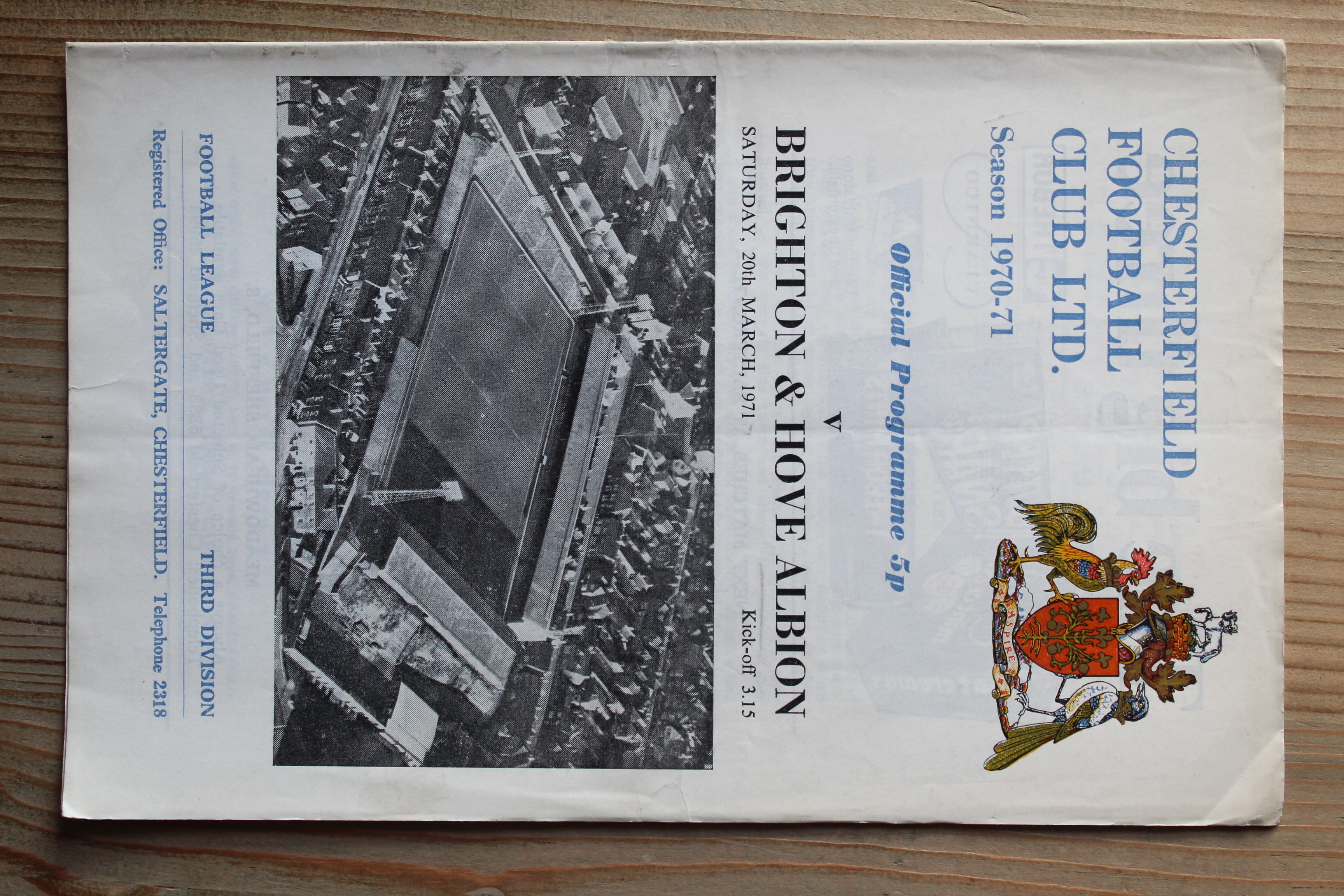 Chesterfield FC v Brighton & Hove Albion FC