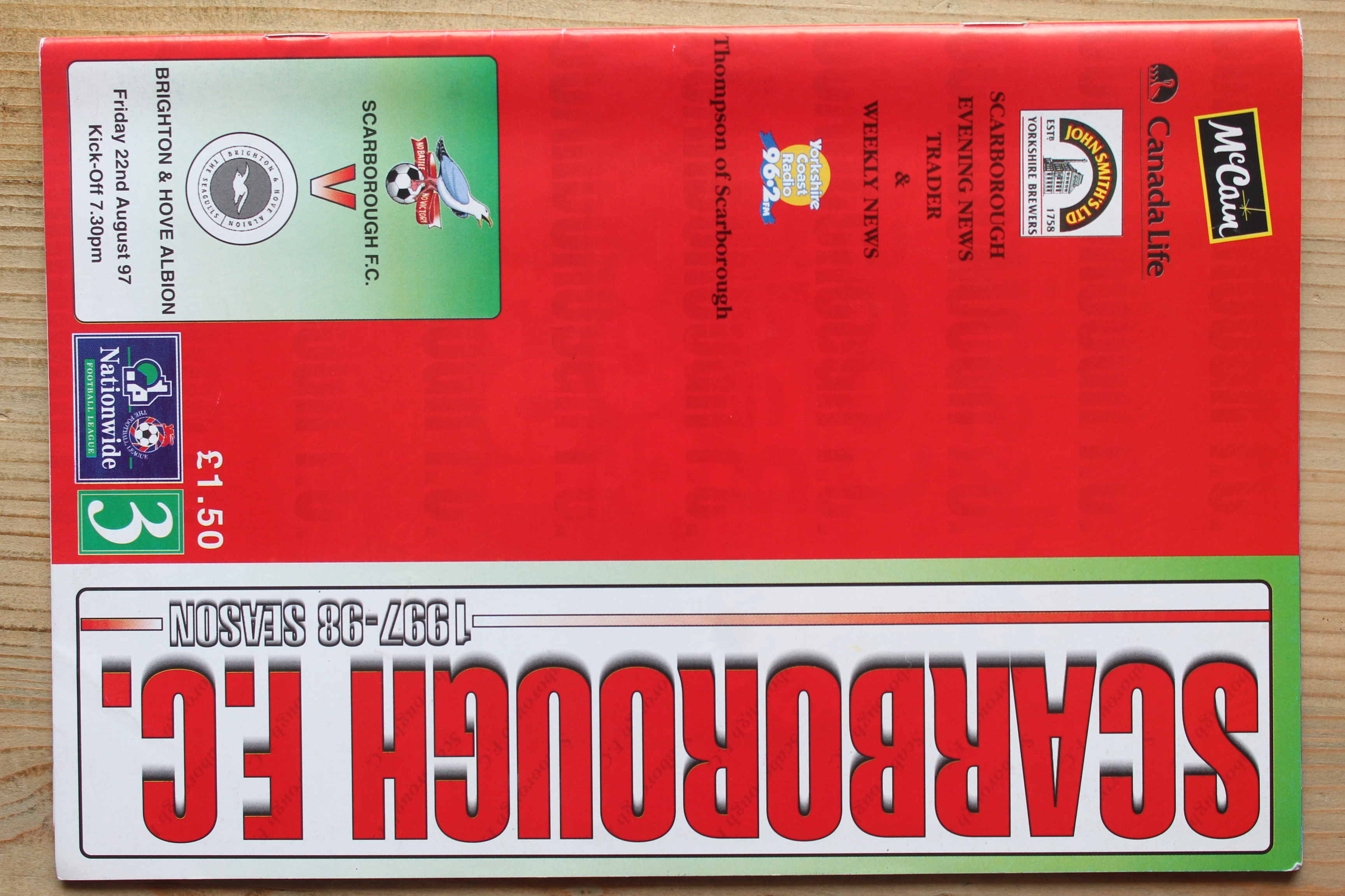 Scarborough FC v Brighton & Hove Albion FC