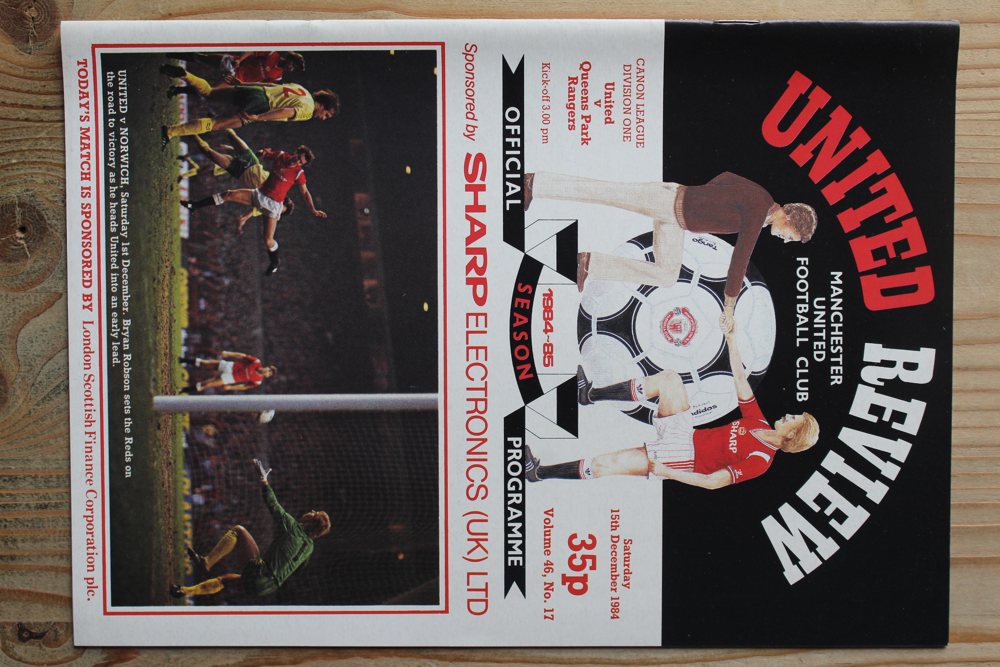 Manchester United FC v Queens Park Rangers FC
