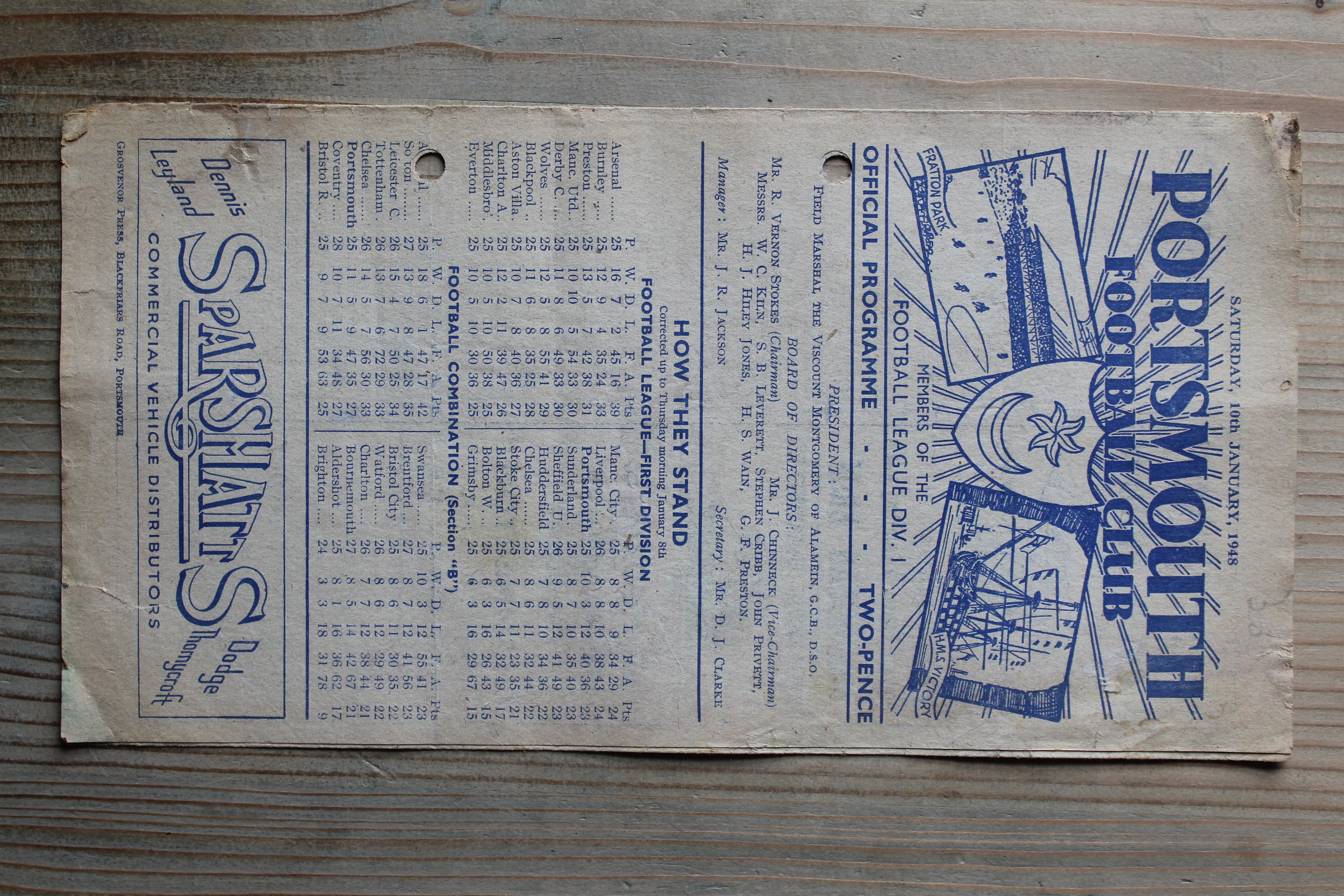 Portsmouth FC v Brighton & Hove Albion FC