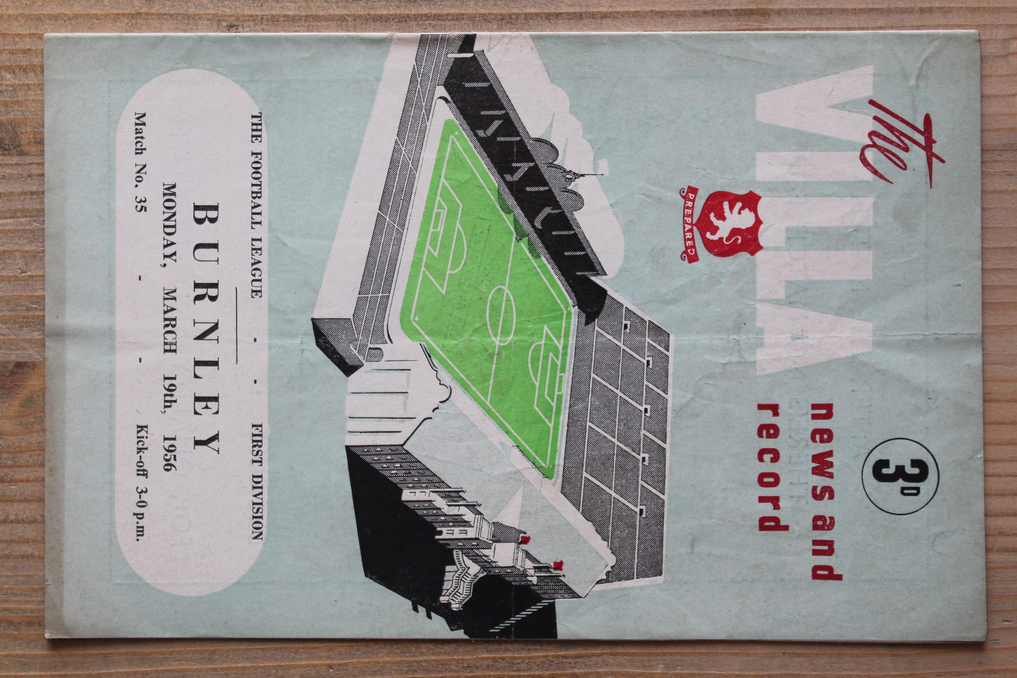 Aston Villa FC v Burnley FC